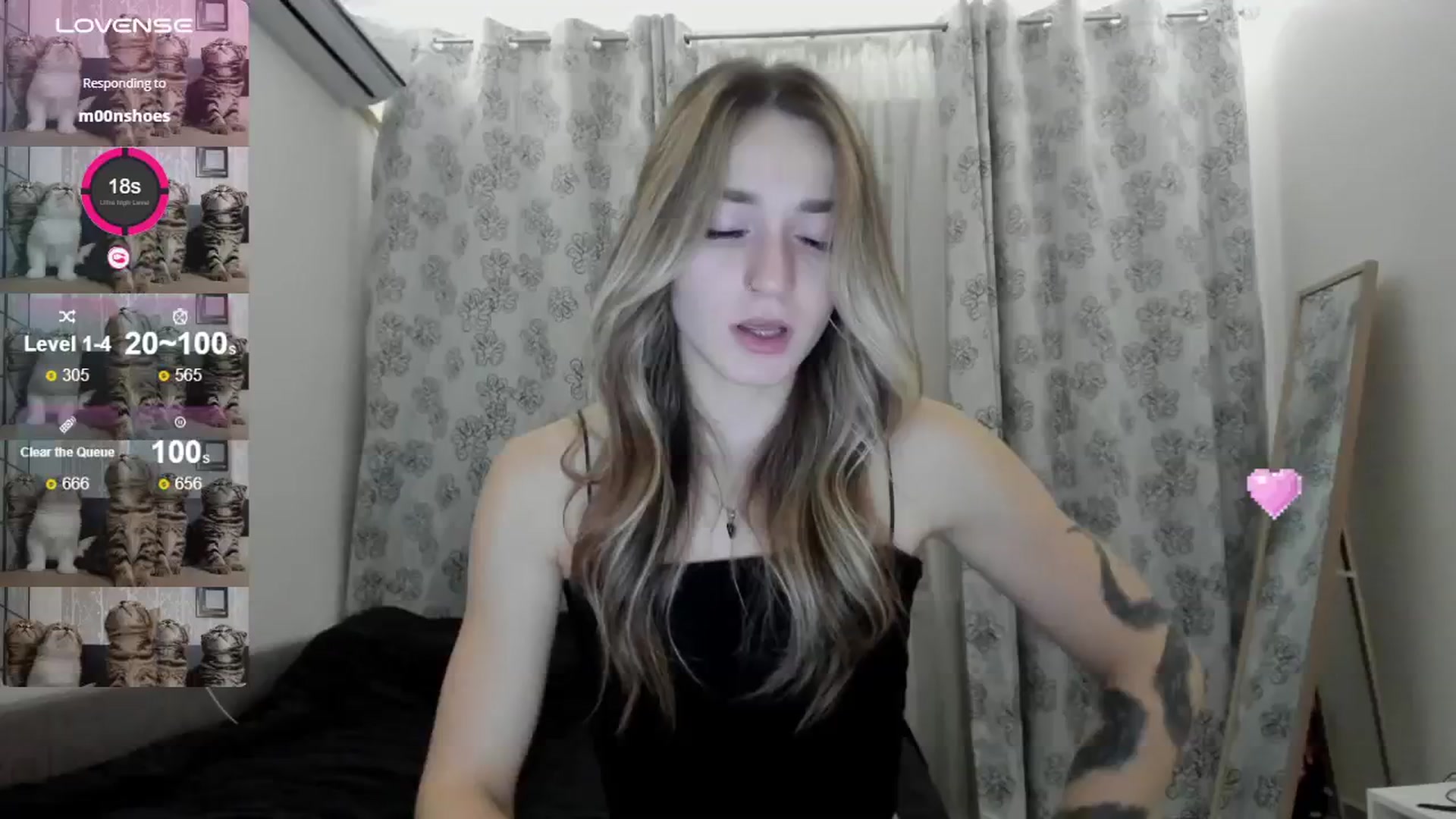 Gallery image thumbnail from Cutestdemon1's myfreecams stream on, 08/29/2024, 21:15 image 11 of 20