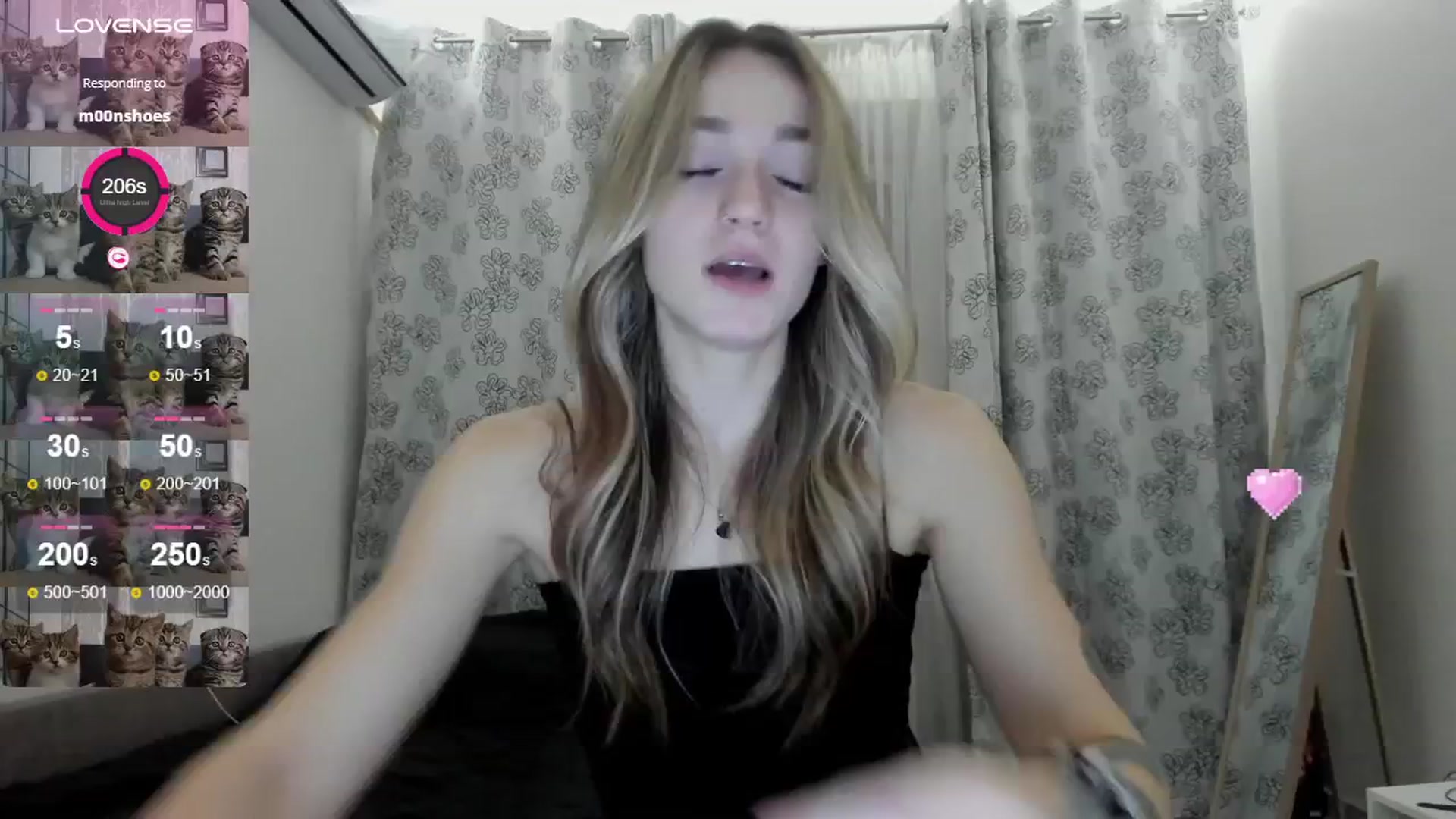 Gallery image thumbnail from Cutestdemon1's myfreecams stream on, 08/29/2024, 21:15 image 8 of 20