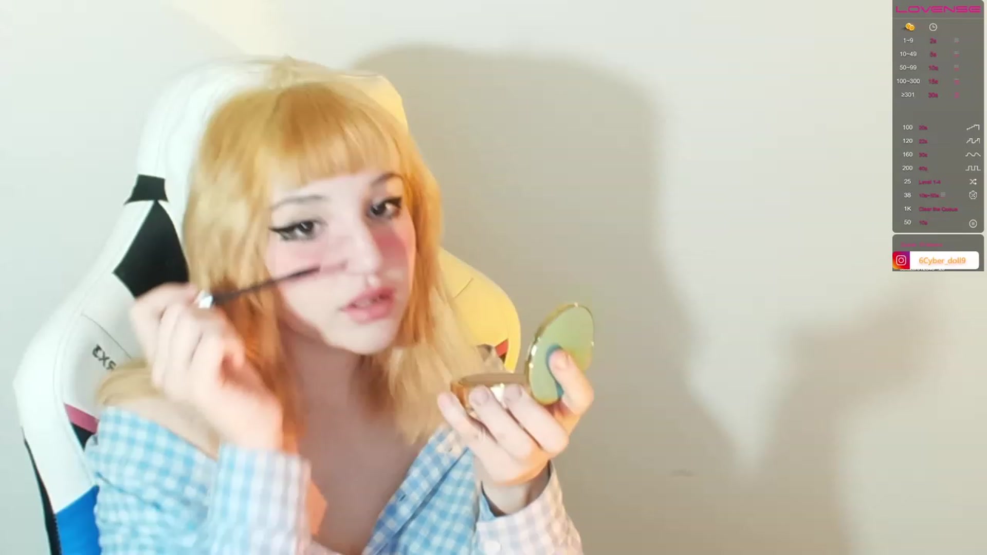 Gallery image thumbnail from Cyber_doll's myfreecams stream on, 11/27/2022, 15:40 image 1 of 20