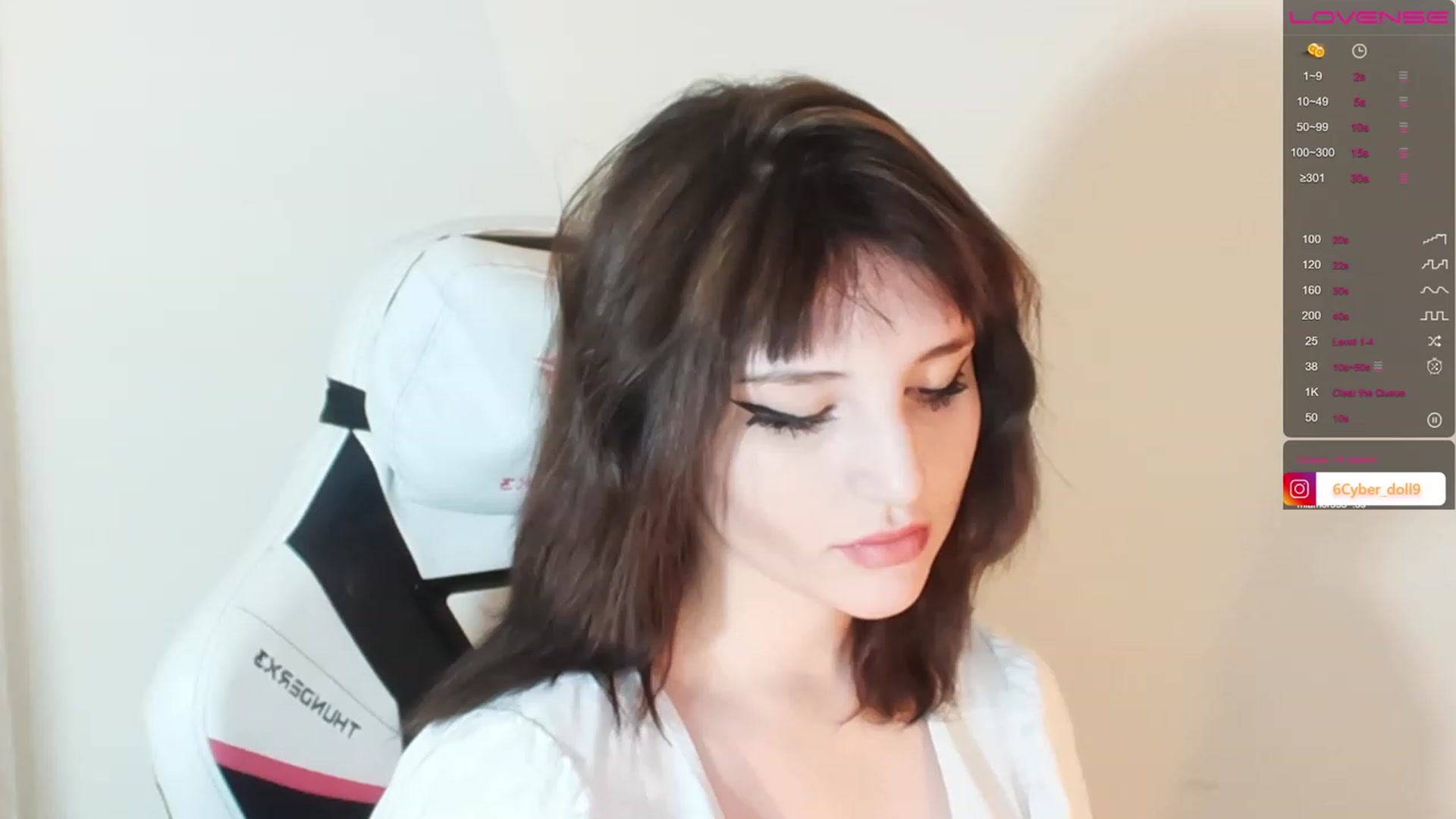 Gallery image thumbnail from Cyber_doll's myfreecams stream on, 12/10/2022, 15:46 image 14 of 20