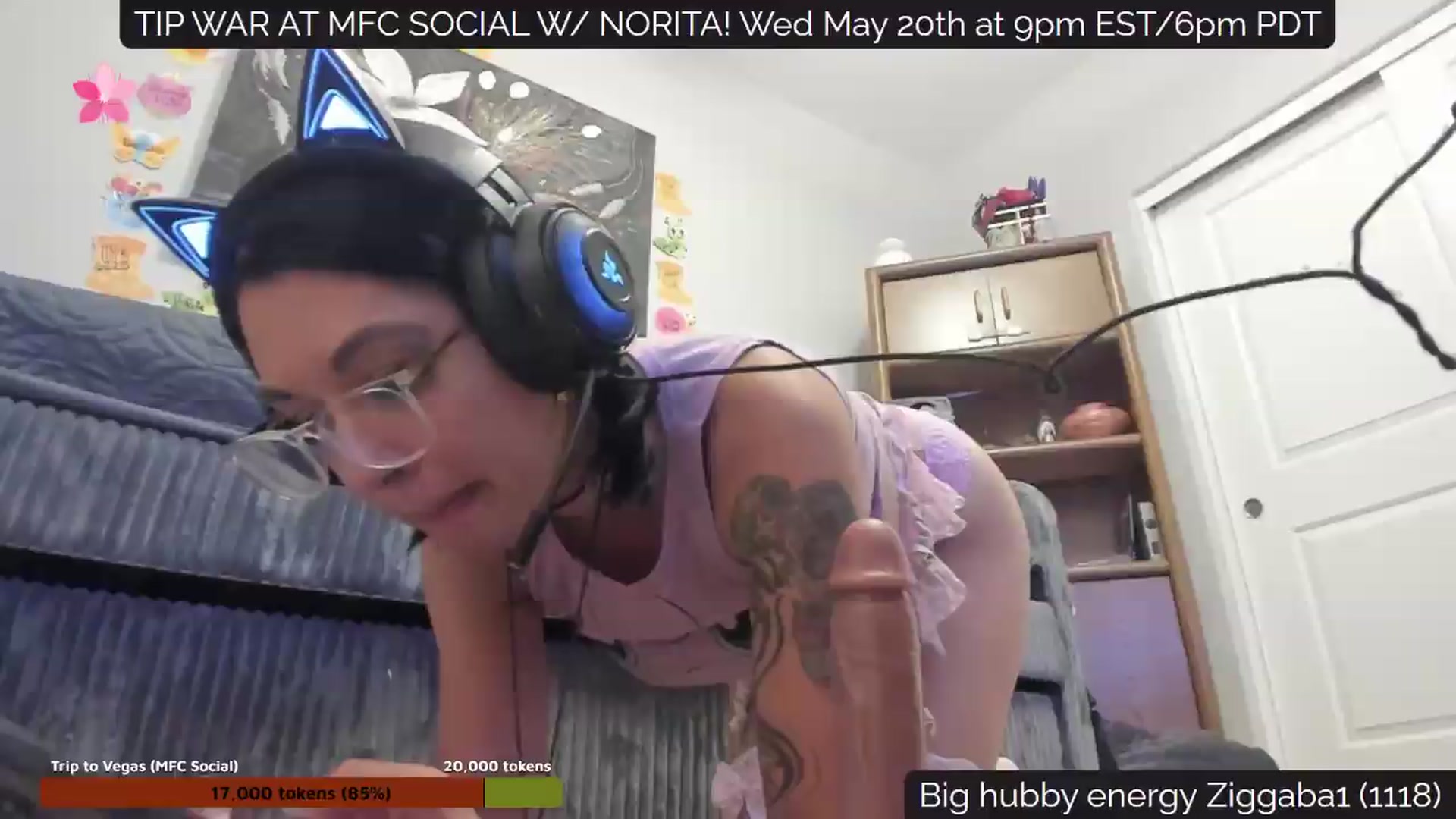 Gallery image thumbnail from CynPai's myfreecams stream on, 05/14/2026, 05:17 image 14 of 20