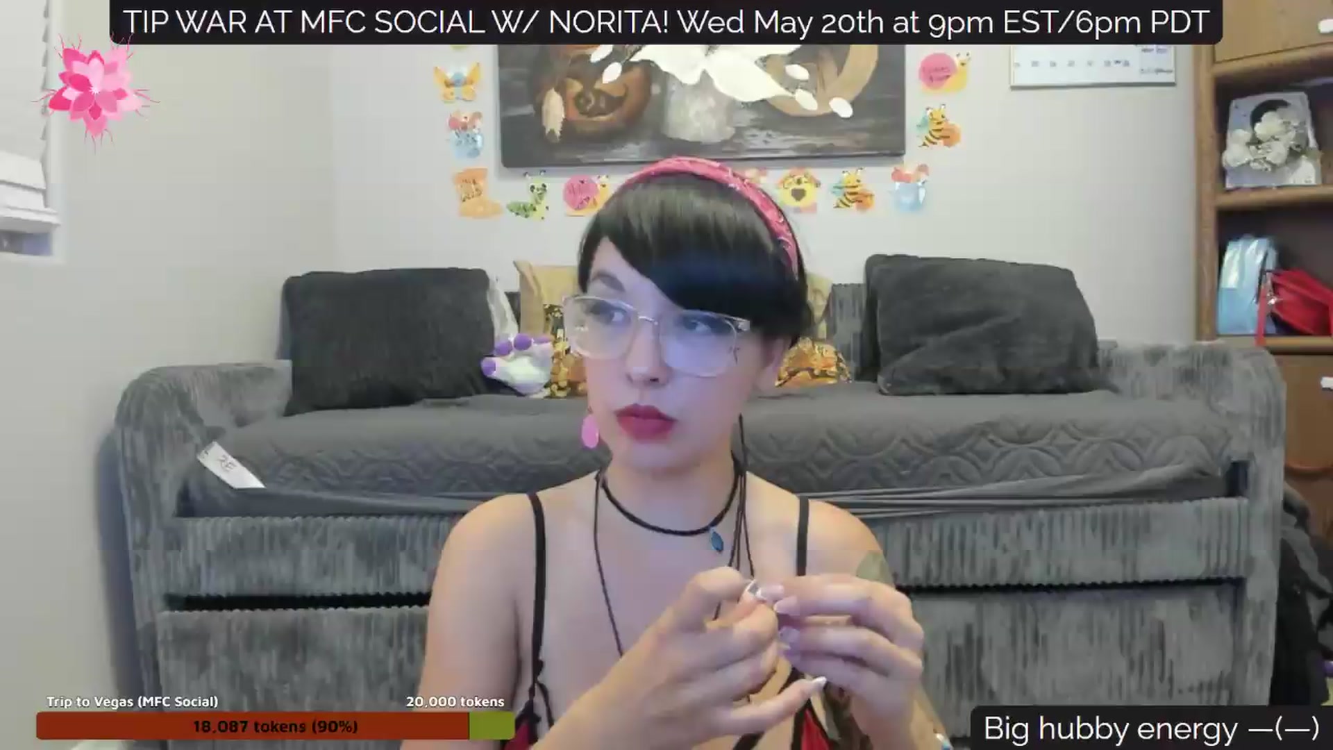 Gallery image thumbnail from CynPai's myfreecams stream on, 05/15/2026, 05:42 image 2 of 20