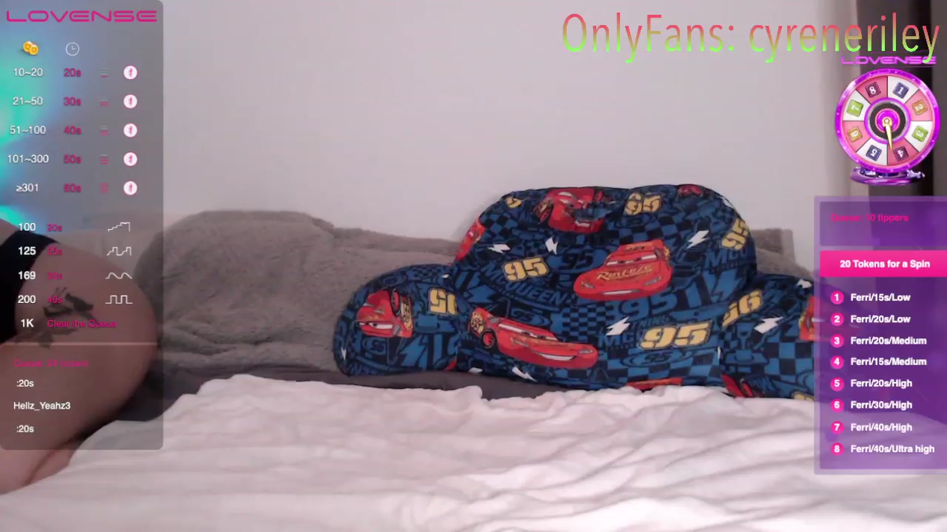 Gallery image thumbnail from Cyreneriley's myfreecams stream on, 12/29/2022, 24:31 image 16 of 20