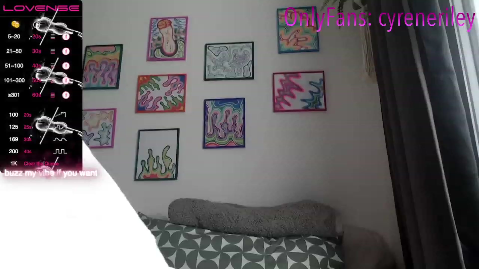 Gallery image thumbnail from Cyreneriley's myfreecams stream on, 03/10/2023, 22:07 image 2 of 20