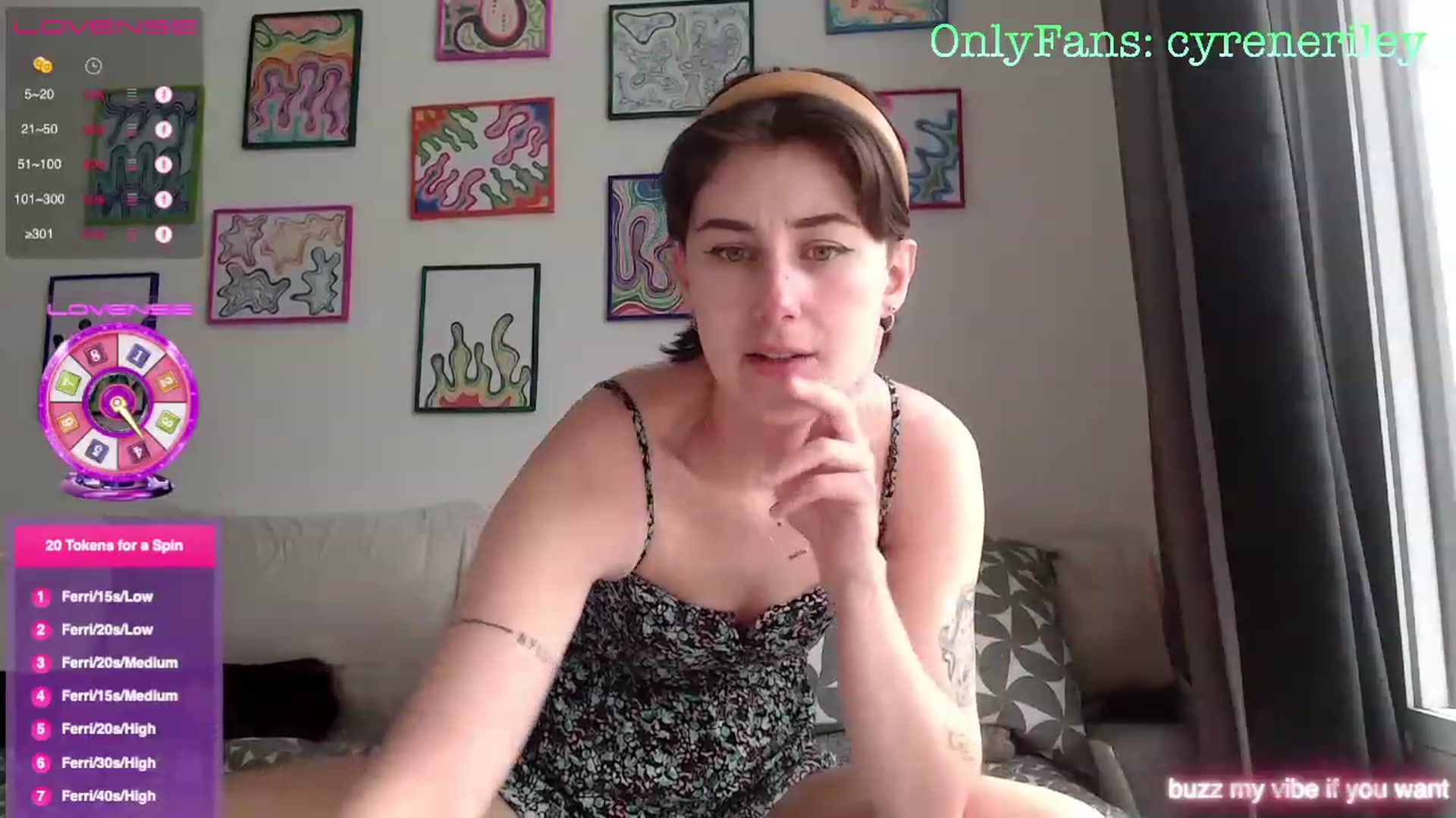 Gallery image thumbnail from Cyreneriley's myfreecams stream on, 04/18/2023, 20:02 image 17 of 20