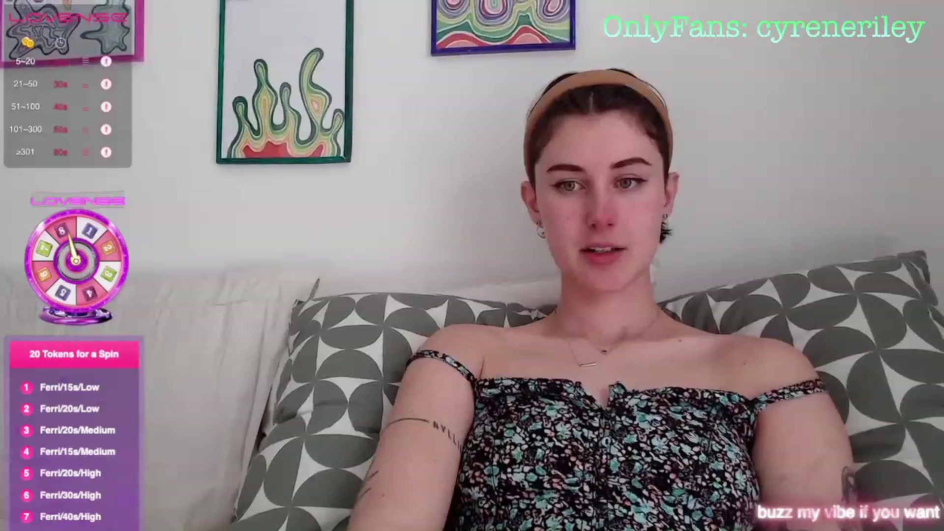 Gallery image thumbnail from Cyreneriley's myfreecams stream on, 04/18/2023, 20:57 image 2 of 20
