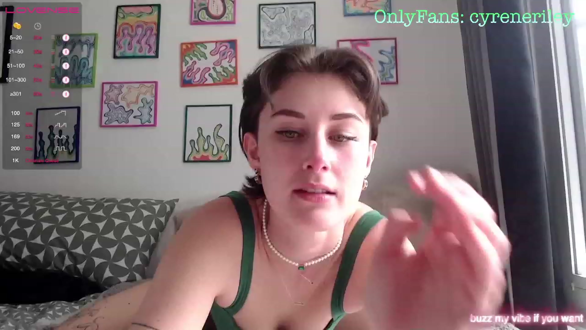 Gallery image thumbnail from Cyreneriley's myfreecams stream on, 04/20/2023, 19:20 image 7 of 20