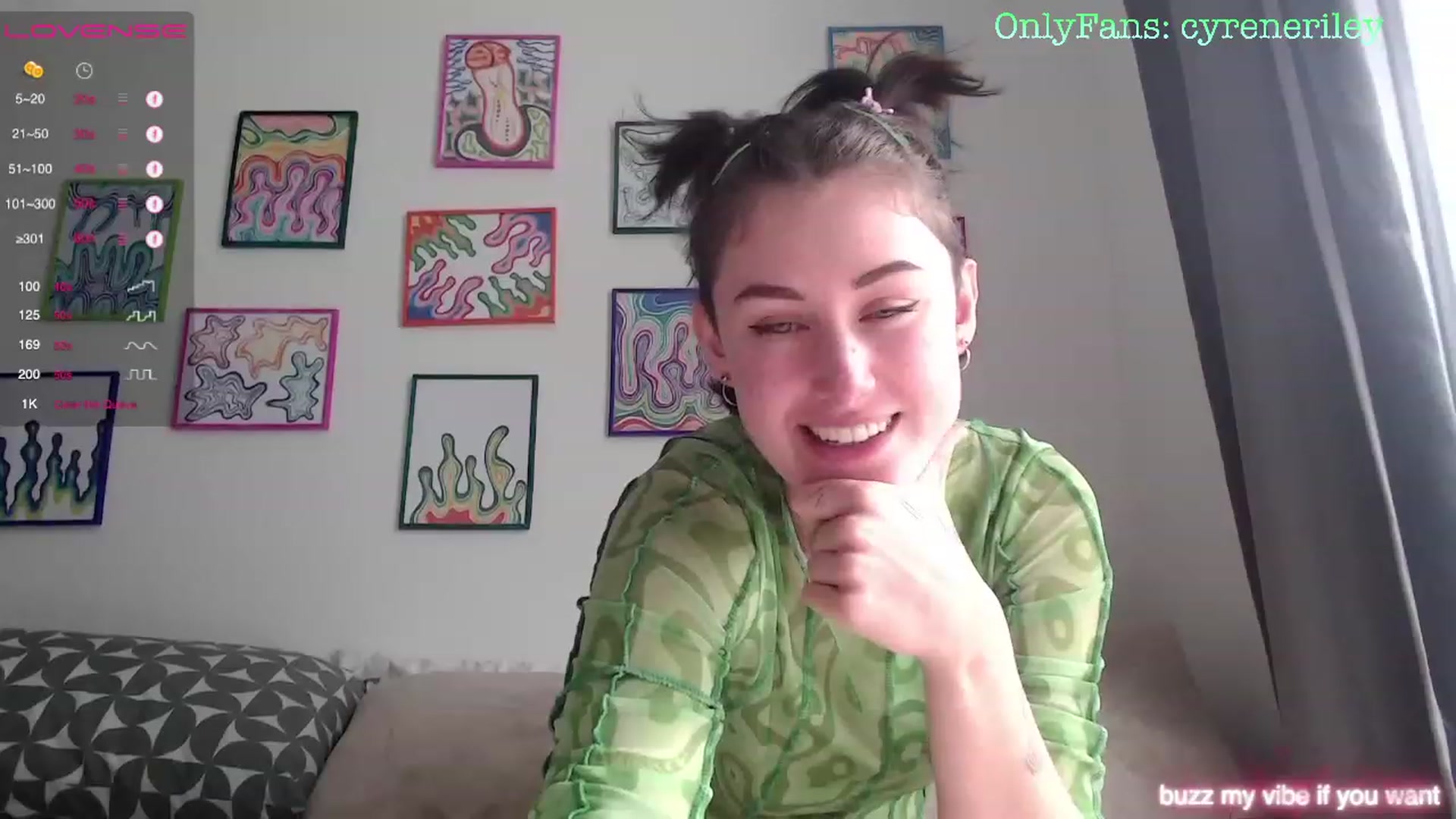 Gallery image thumbnail from Cyreneriley's myfreecams stream on, 05/02/2023, 19:56 image 14 of 20