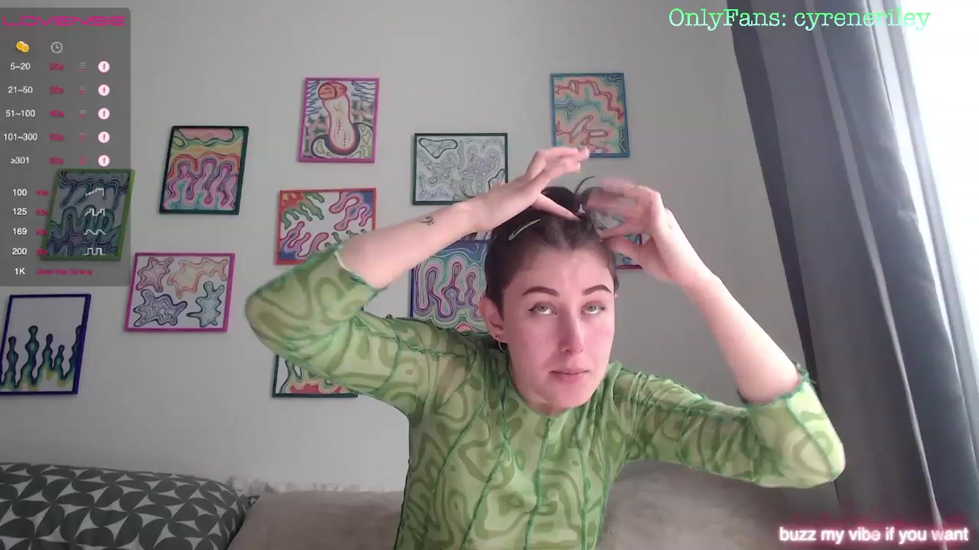Gallery image thumbnail from Cyreneriley's myfreecams stream on, 05/02/2023, 19:56 image 10 of 20