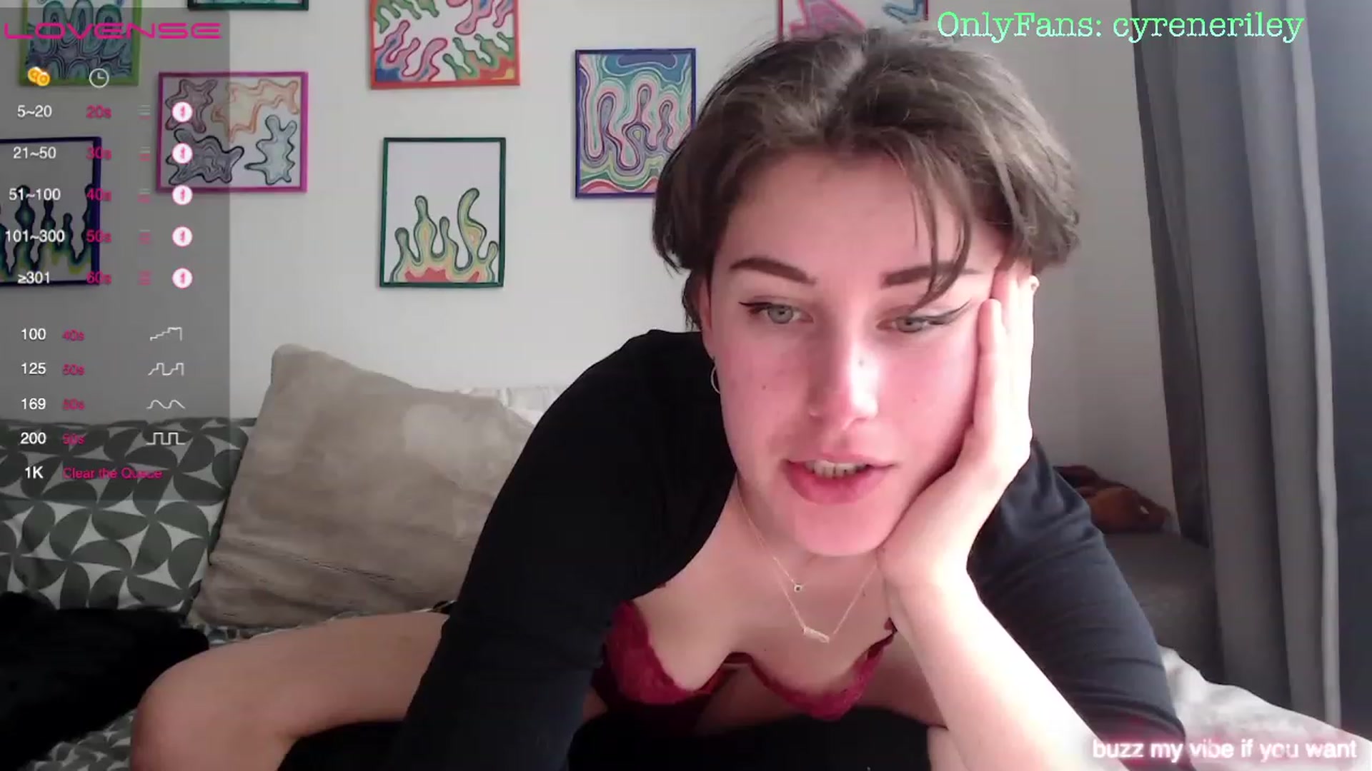 Gallery image thumbnail from Cyreneriley's myfreecams stream on, 05/03/2023, 20:20 image 8 of 20