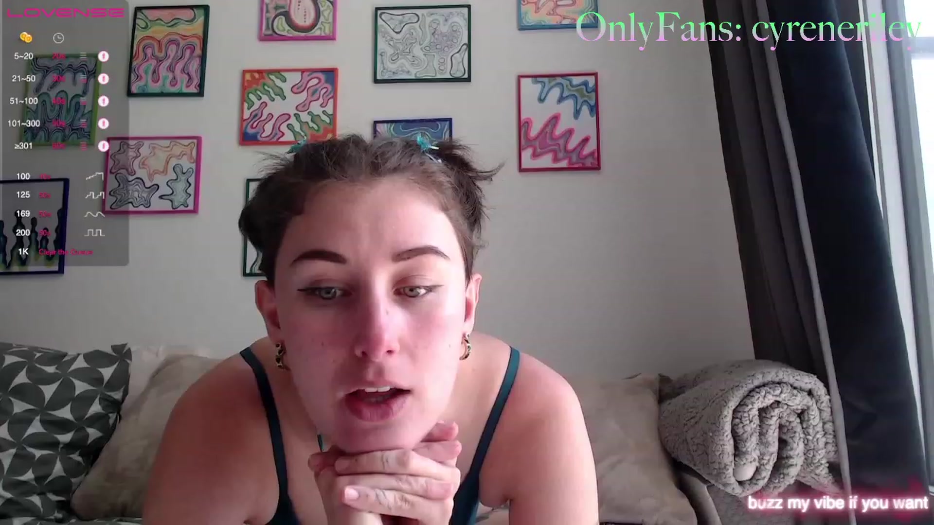 Gallery image thumbnail from Cyreneriley's myfreecams stream on, 05/30/2023, 21:25 image 4 of 20