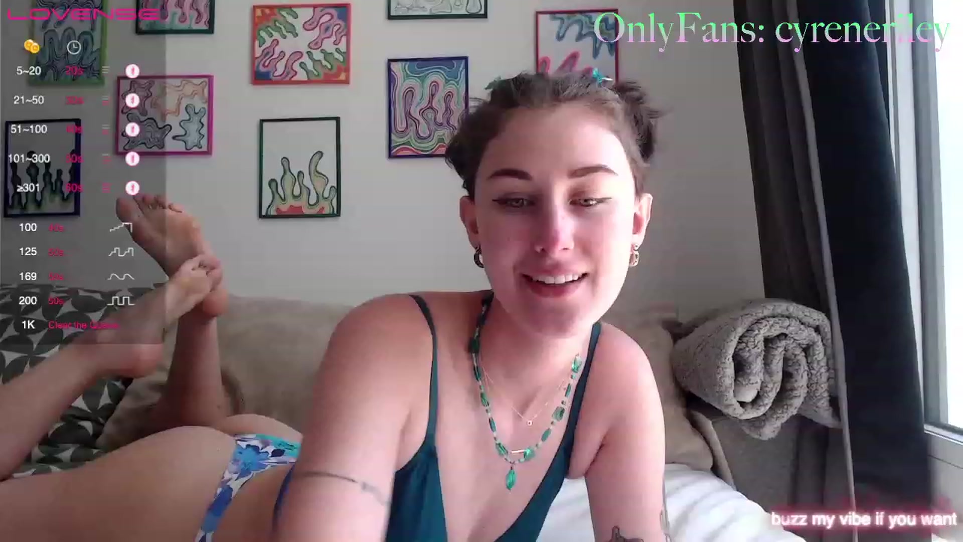 Gallery image thumbnail from Cyreneriley's myfreecams stream on, 05/30/2023, 21:25 image 1 of 20