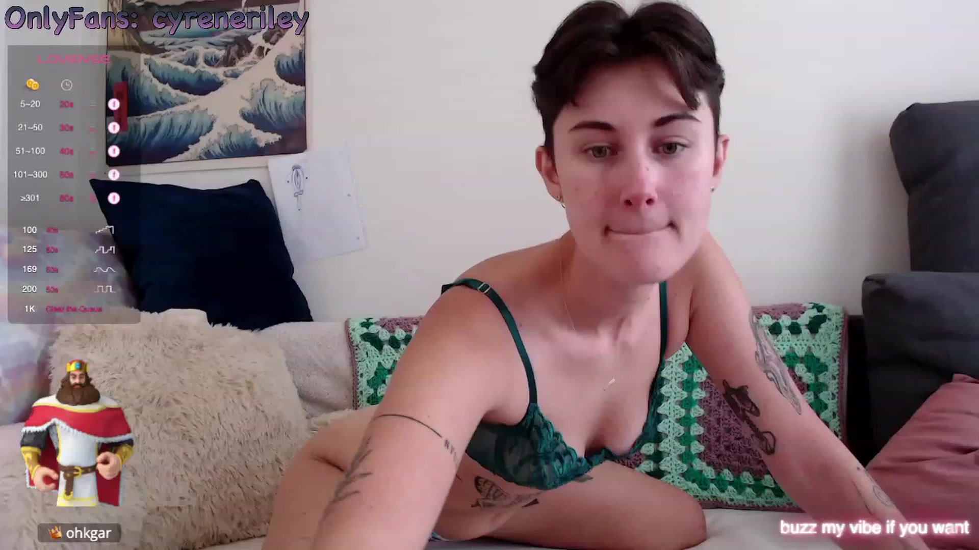 Gallery image thumbnail from Cyreneriley's myfreecams stream on, 10/10/2023, 19:16 image 7 of 20