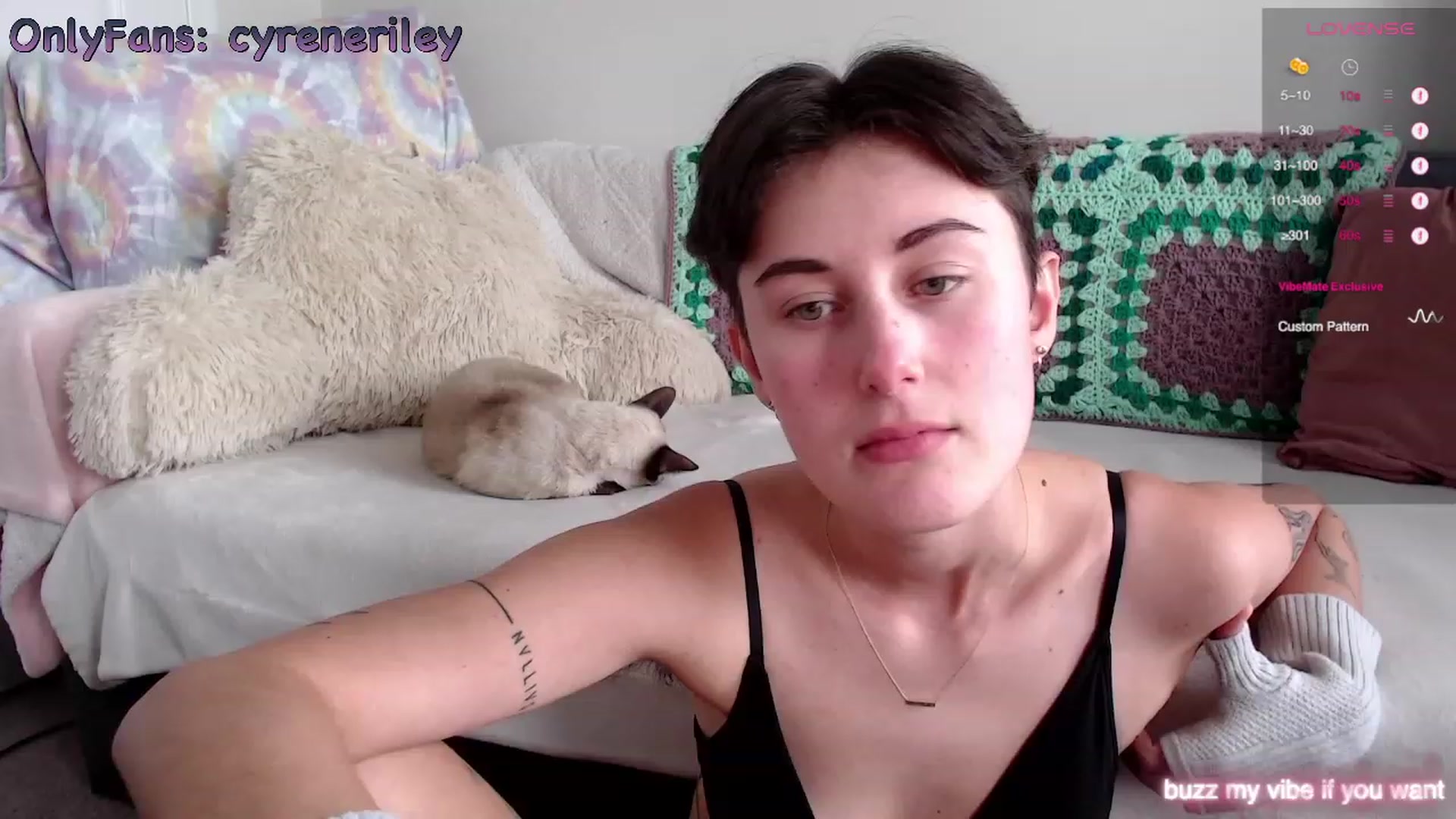 Gallery image thumbnail from Cyreneriley's myfreecams stream on, 10/18/2023, 18:29 image 16 of 20