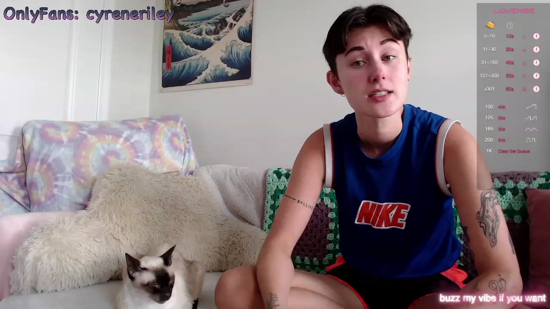 Gallery image thumbnail from Cyreneriley's myfreecams stream on, 10/18/2023, 18:29 image 2 of 20