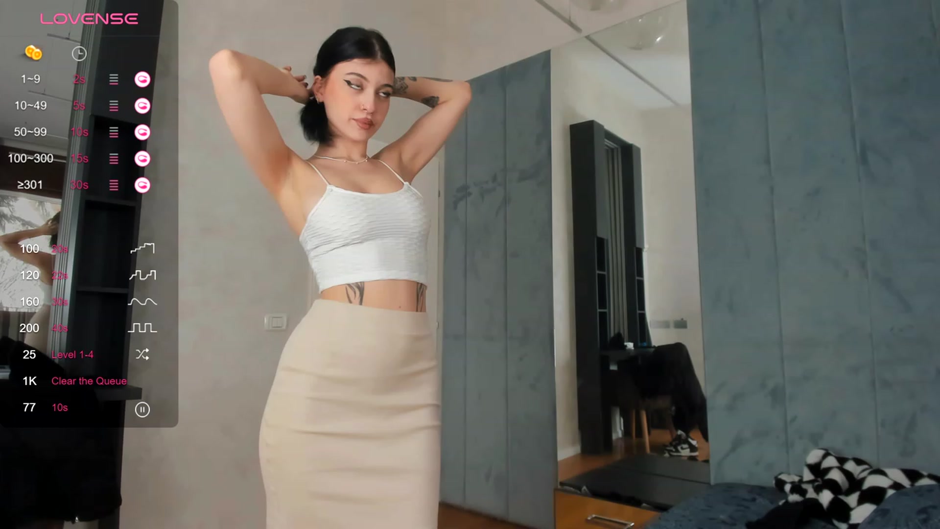 Gallery image thumbnail from D4rk_B4be's myfreecams stream on, 01/20/2024, 11:46 image 20 of 20
