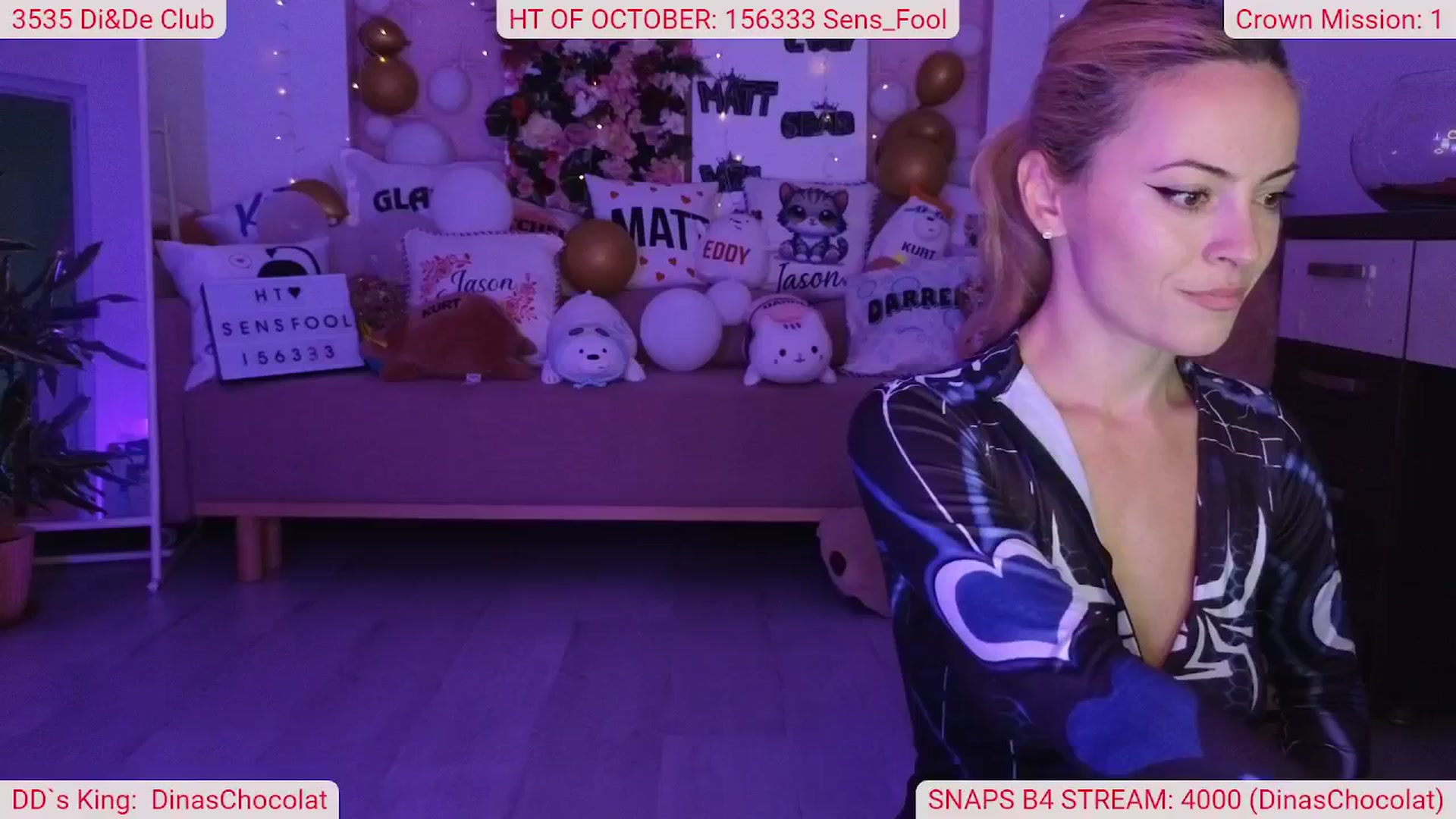 Gallery image thumbnail from DDsBday's myfreecams stream on, 10/06/2024, 07:38 image 7 of 20