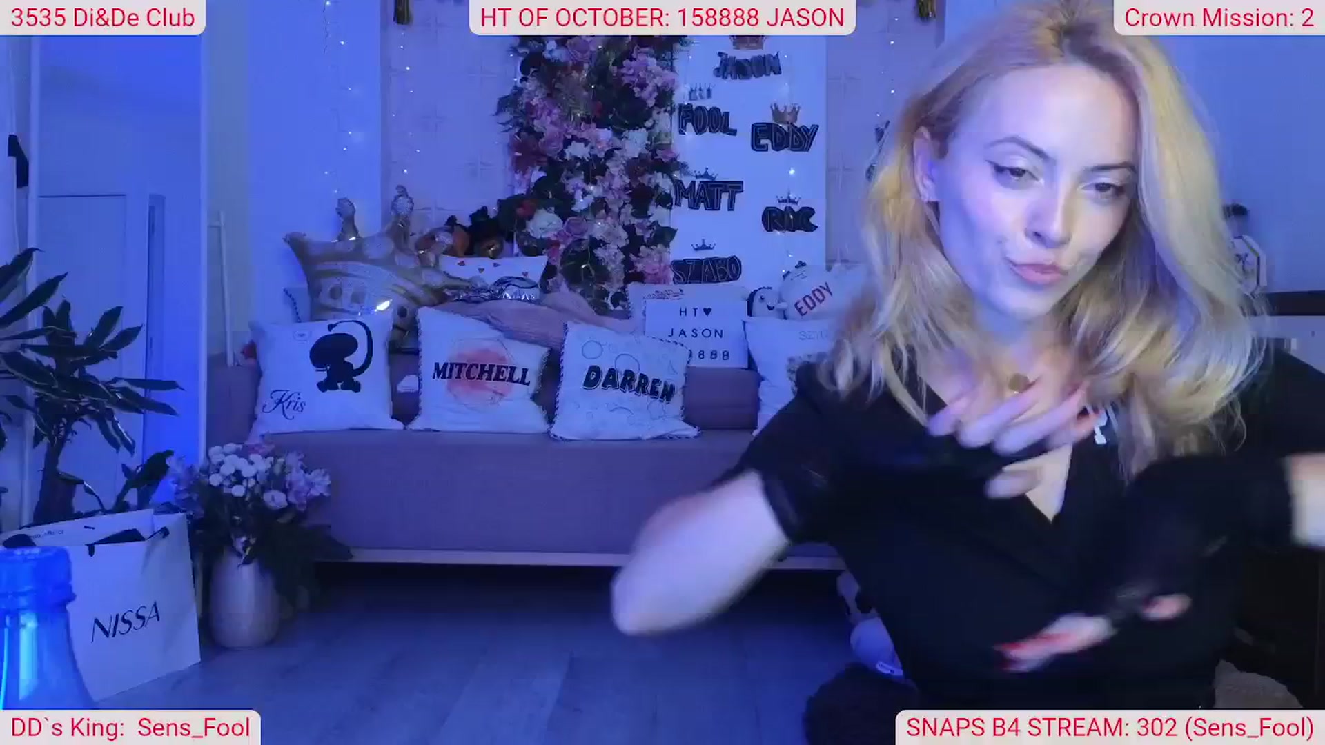 Gallery image thumbnail from DDsBday's myfreecams stream on, 10/25/2024, 07:23 image 4 of 20