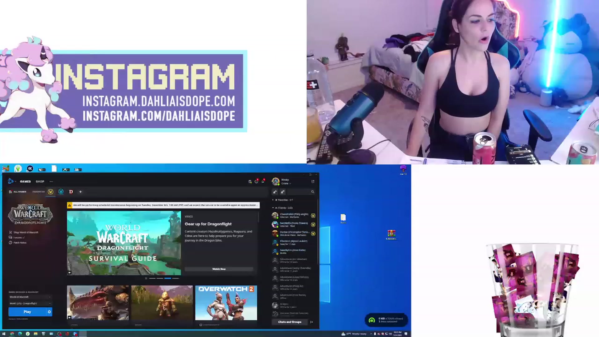 Gallery image thumbnail from DahliaIsDopey's myfreecams stream on, 12/05/2022, 04:10 image 8 of 20