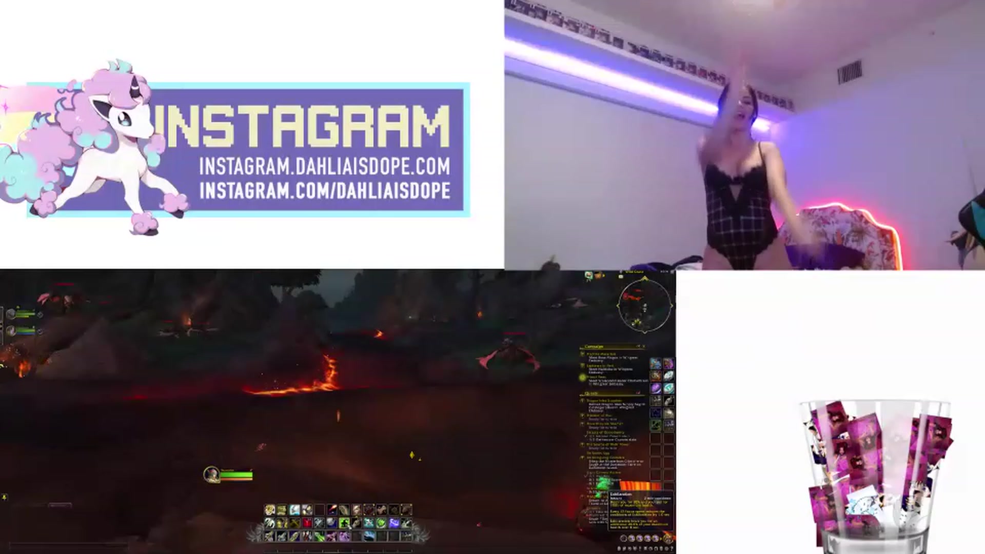 Gallery image thumbnail from DahliaIsDopey's myfreecams stream on, 12/05/2022, 04:43 image 9 of 20