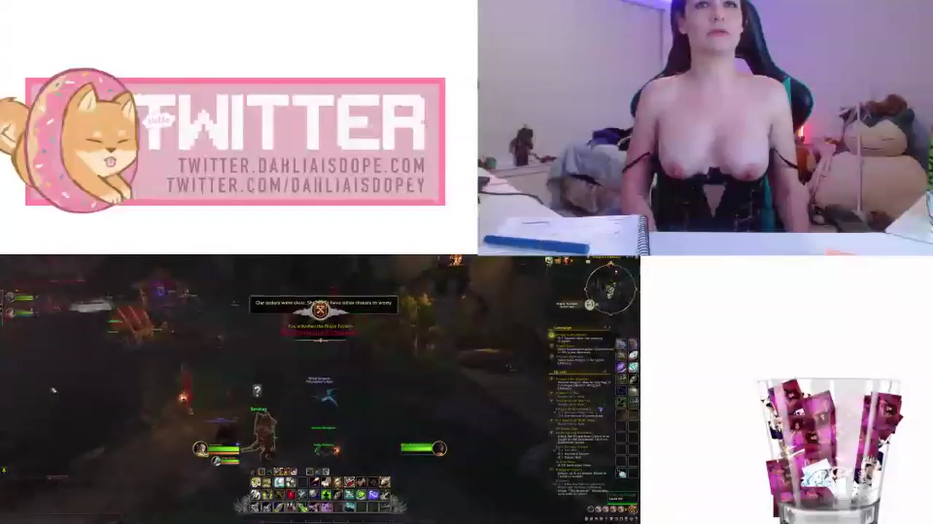 Gallery image thumbnail from DahliaIsDopey's myfreecams stream on, 12/05/2022, 04:43 image 12 of 20