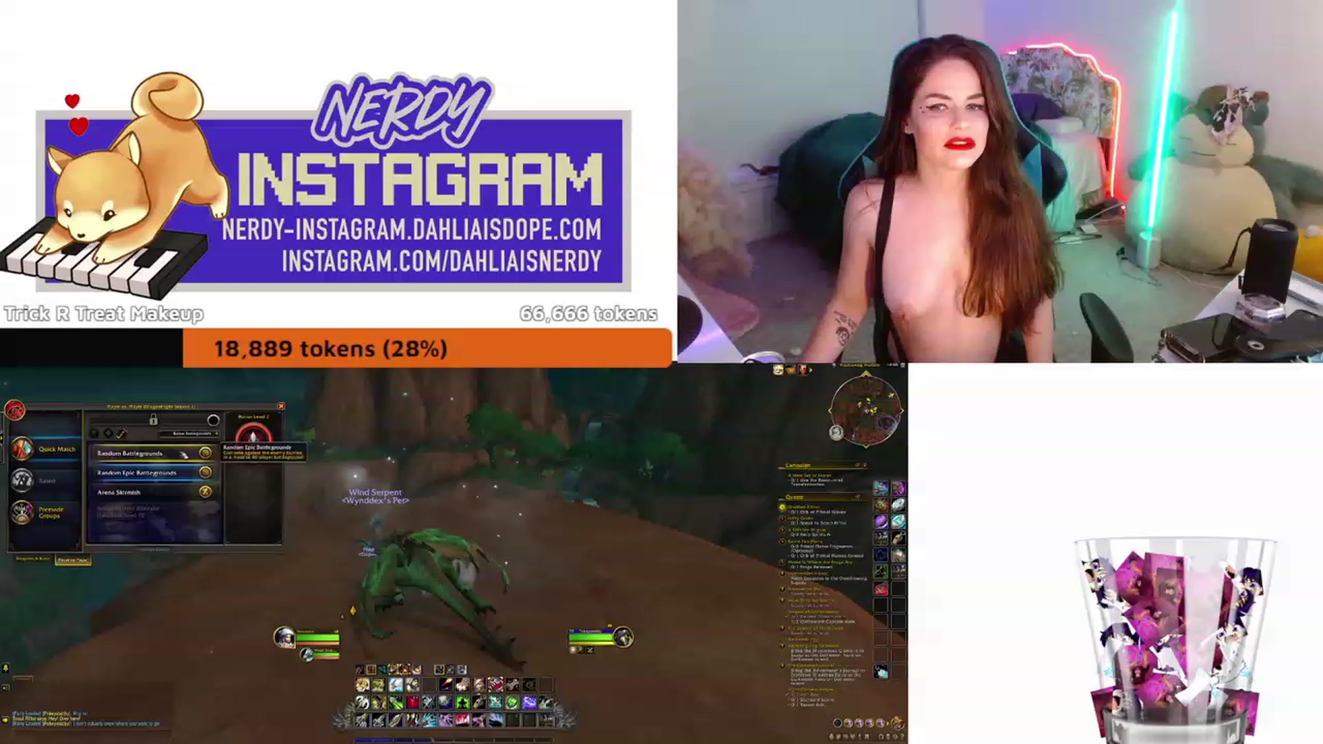 Gallery image thumbnail from DahliaIsDopey's myfreecams stream on, 12/16/2022, 06:04 image 1 of 20