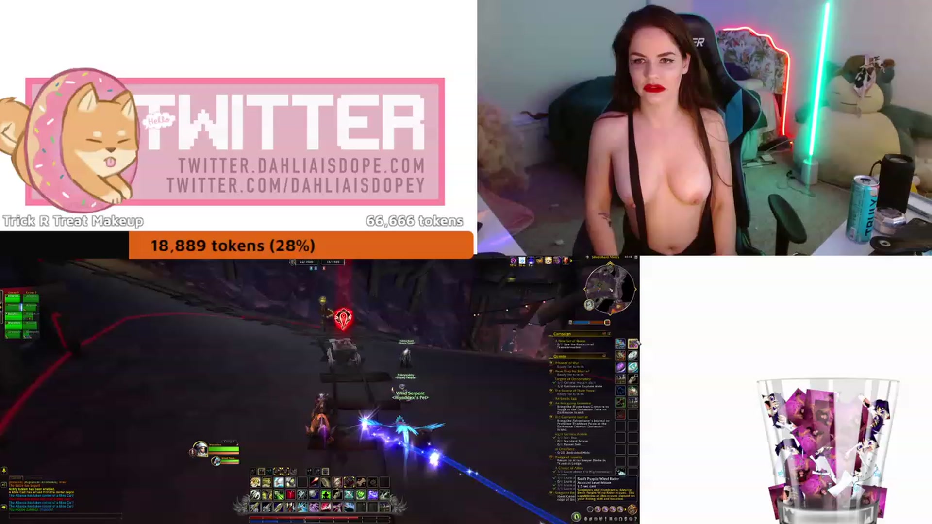 Gallery image thumbnail from DahliaIsDopey's myfreecams stream on, 12/16/2022, 06:04 image 4 of 20