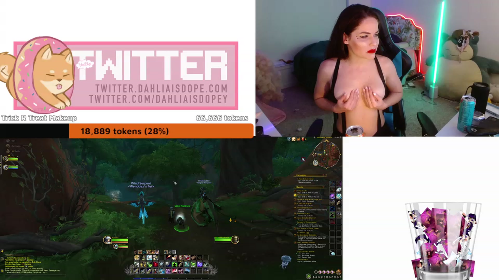 Gallery image thumbnail from DahliaIsDopey's myfreecams stream on, 12/16/2022, 06:04 image 6 of 20