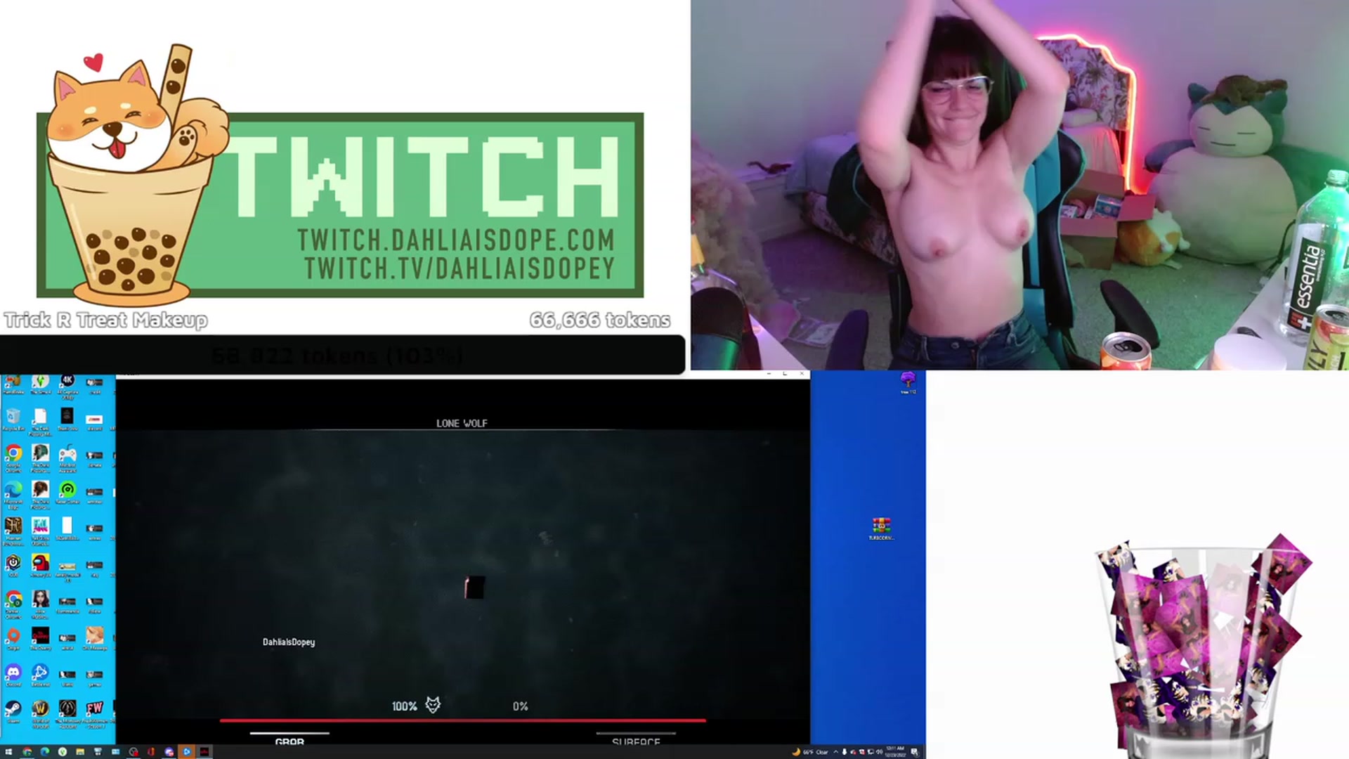 Gallery image thumbnail from DahliaIsDopey's myfreecams stream on, 12/23/2022, 06:52 image 11 of 20
