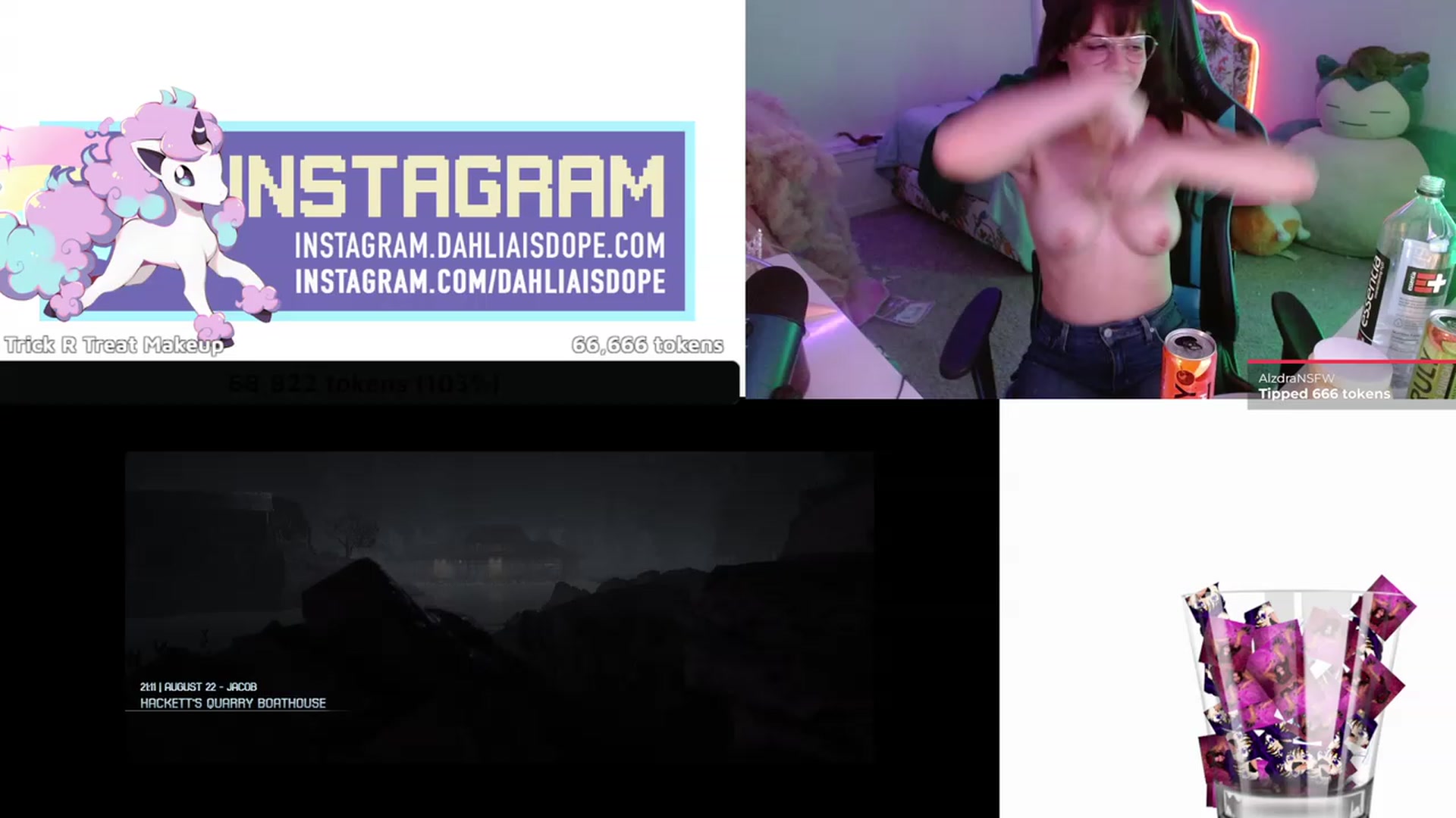 Gallery image thumbnail from DahliaIsDopey's myfreecams stream on, 12/23/2022, 06:52 image 9 of 20