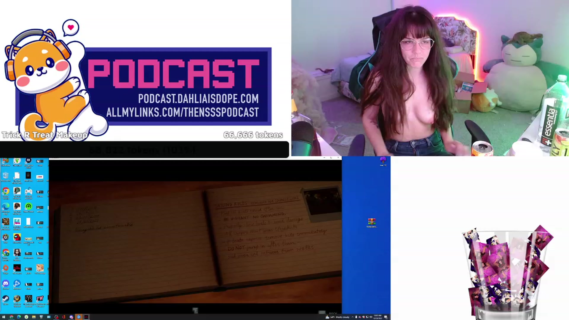 Gallery image thumbnail from DahliaIsDopey's myfreecams stream on, 12/23/2022, 06:52 image 10 of 20