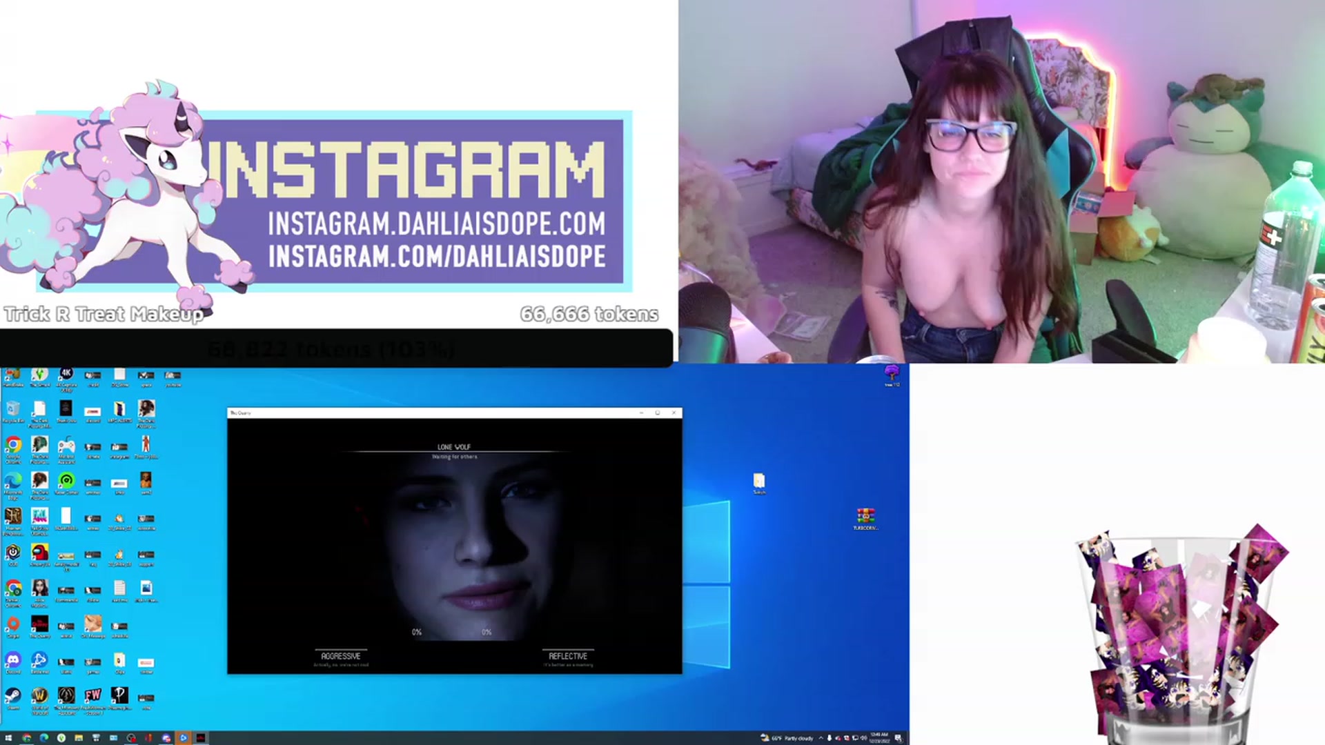 Gallery image thumbnail from DahliaIsDopey's myfreecams stream on, 12/23/2022, 06:52 image 15 of 20