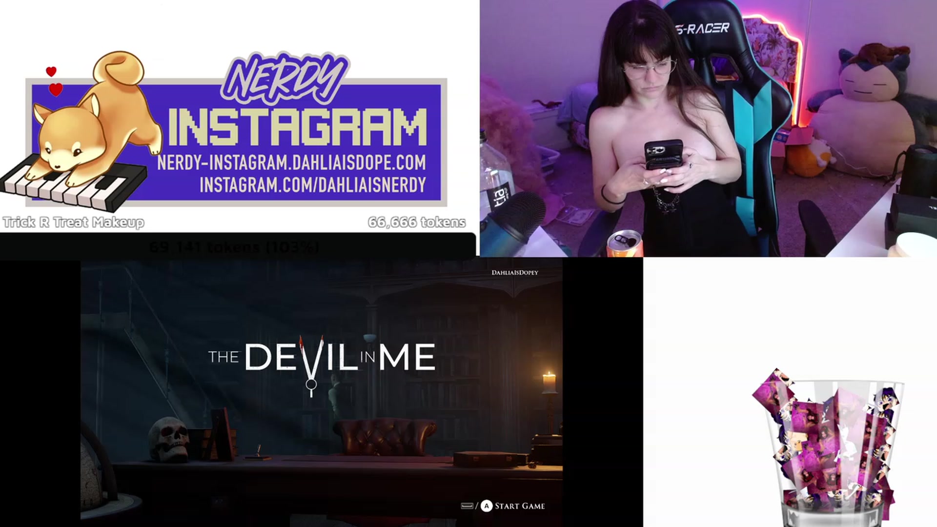 Gallery image thumbnail from DahliaIsDopey's myfreecams stream on, 12/29/2022, 03:35 image 16 of 20