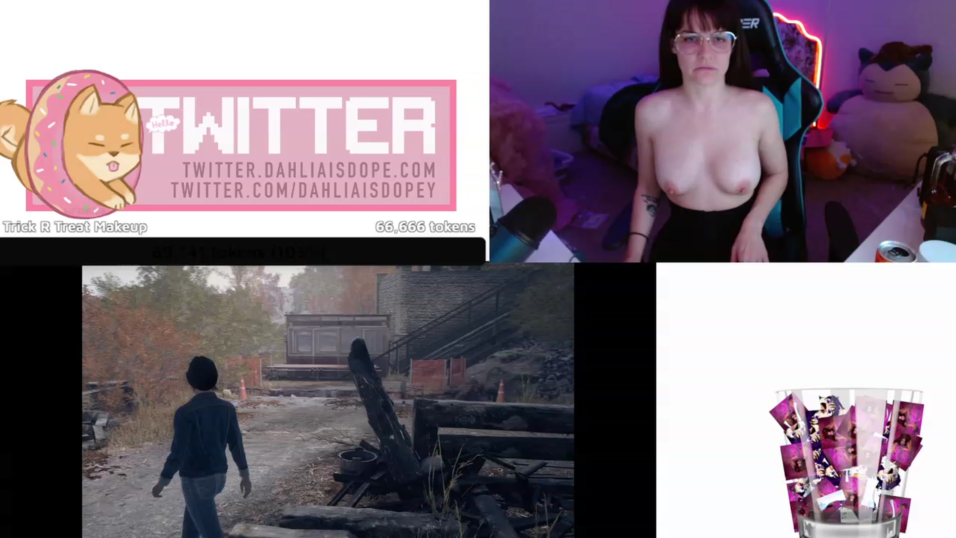 Gallery image thumbnail from DahliaIsDopey's myfreecams stream on, 12/29/2022, 04:36 image 4 of 20