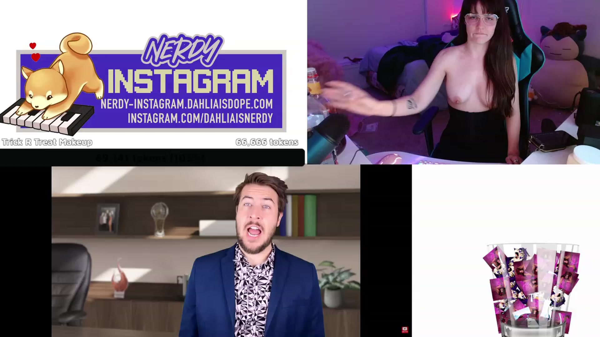 Gallery image thumbnail from DahliaIsDopey's myfreecams stream on, 12/29/2022, 04:36 image 17 of 20