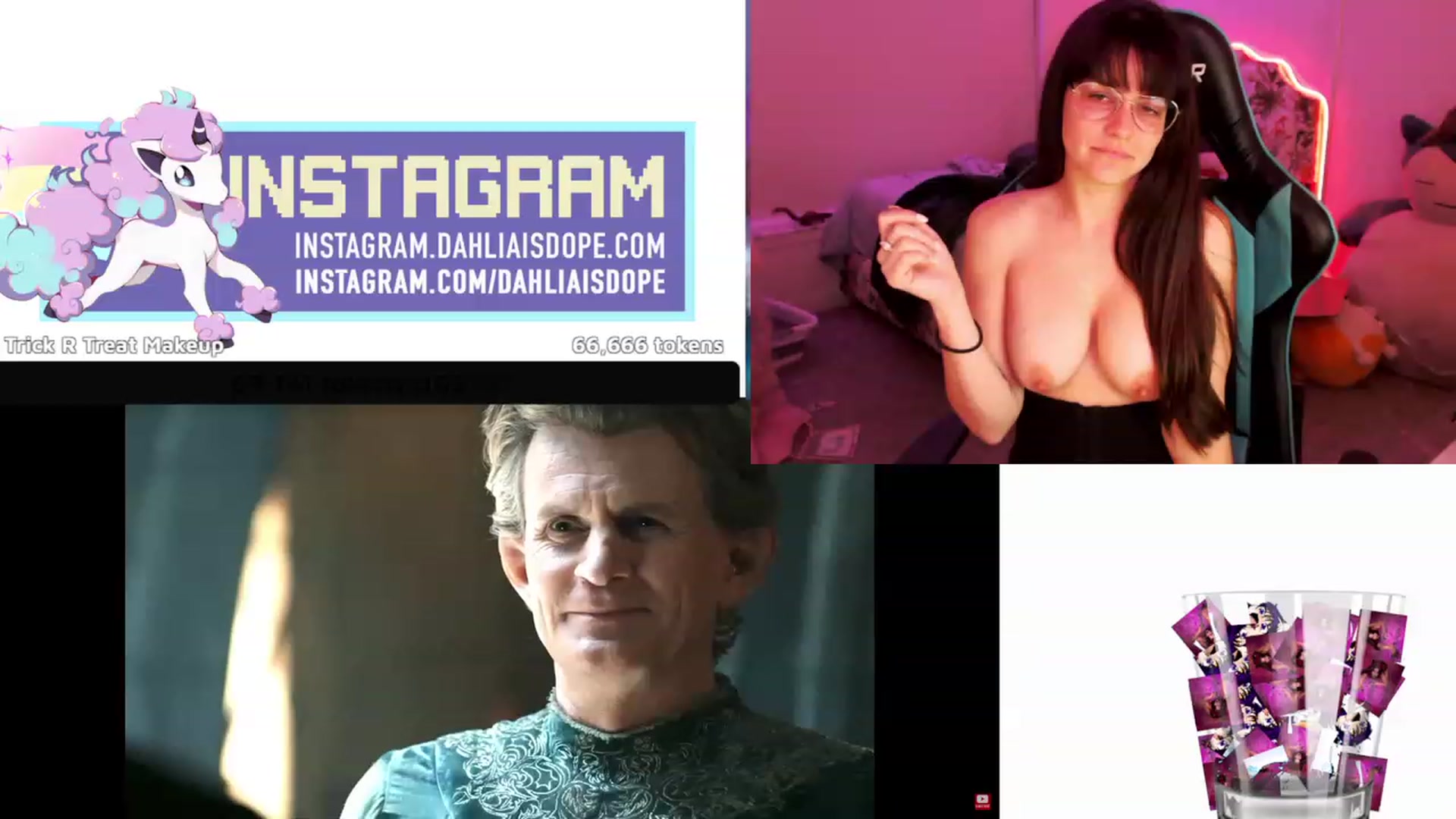 Gallery image thumbnail from DahliaIsDopey's myfreecams stream on, 12/29/2022, 04:36 image 19 of 20
