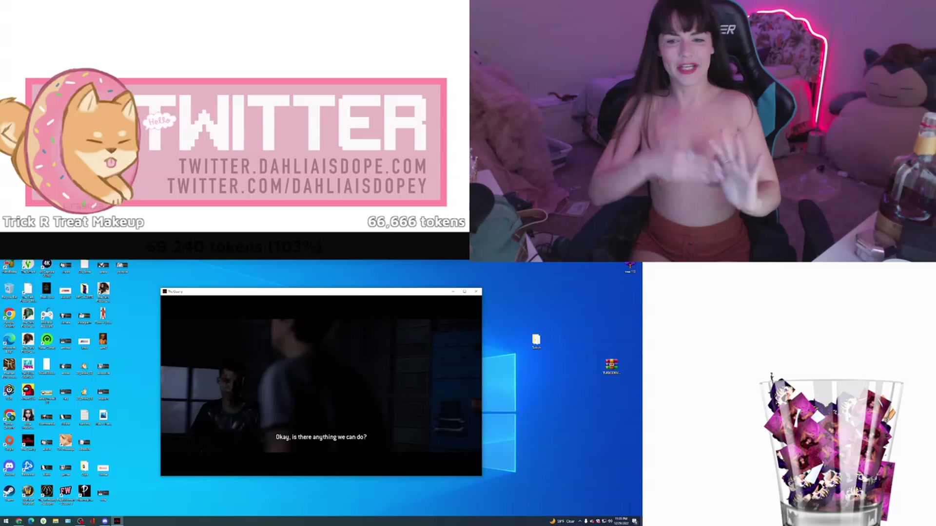 Gallery image thumbnail from DahliaIsDopey's myfreecams stream on, 12/30/2022, 05:36 image 1 of 20