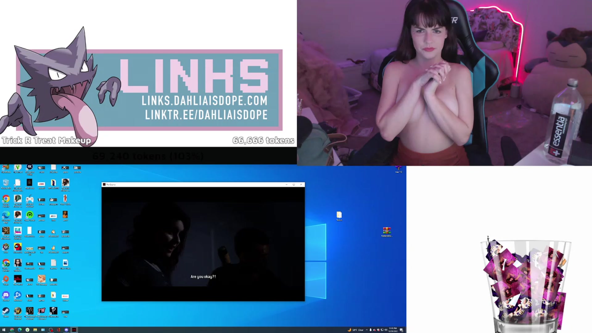 Gallery image thumbnail from DahliaIsDopey's myfreecams stream on, 12/30/2022, 05:36 image 8 of 20