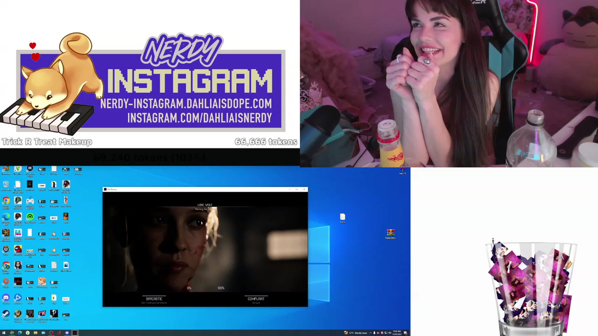Gallery image thumbnail from DahliaIsDopey's myfreecams stream on, 12/30/2022, 05:36 image 19 of 20