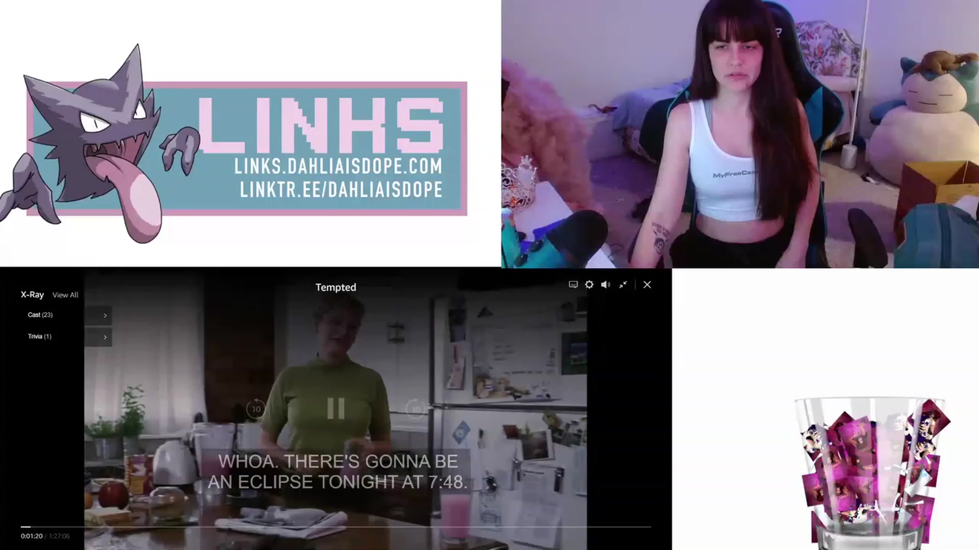 Gallery image thumbnail from DahliaIsDopey's myfreecams stream on, 01/17/2023, 05:45 image 1 of 20