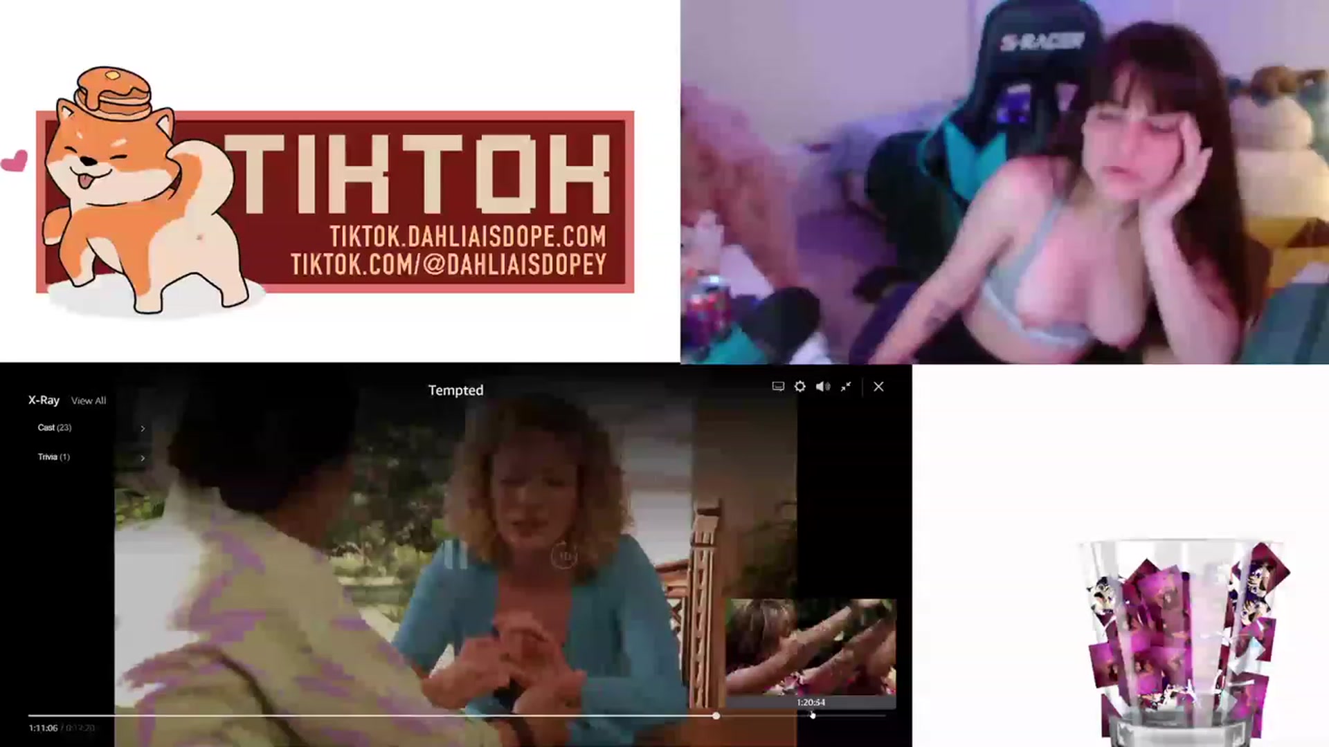 Gallery image thumbnail from DahliaIsDopey's myfreecams stream on, 01/17/2023, 06:24 image 9 of 20