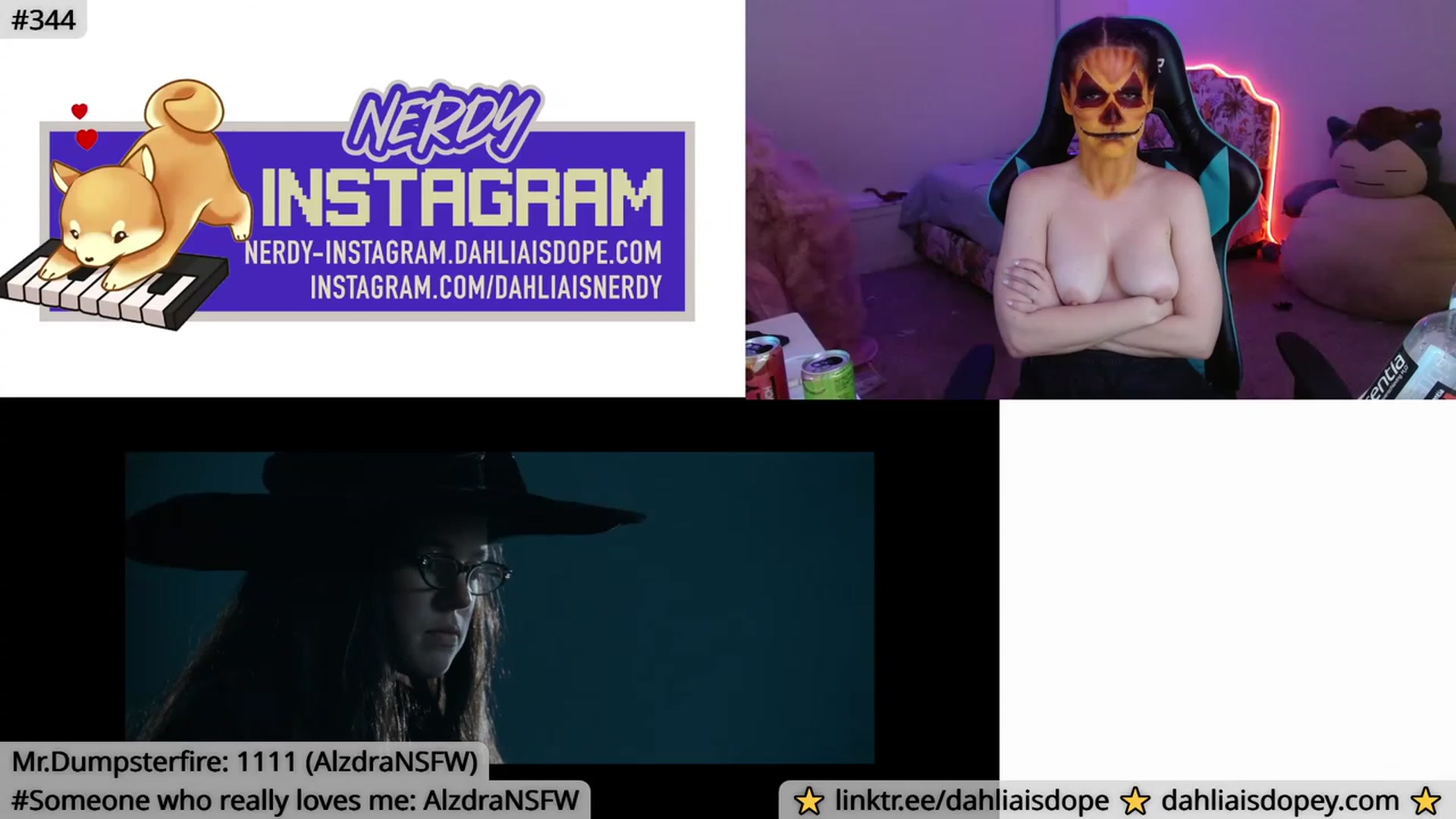 Gallery image thumbnail from DahliaIsDopey's myfreecams stream on, 01/21/2023, 06:23 image 1 of 20