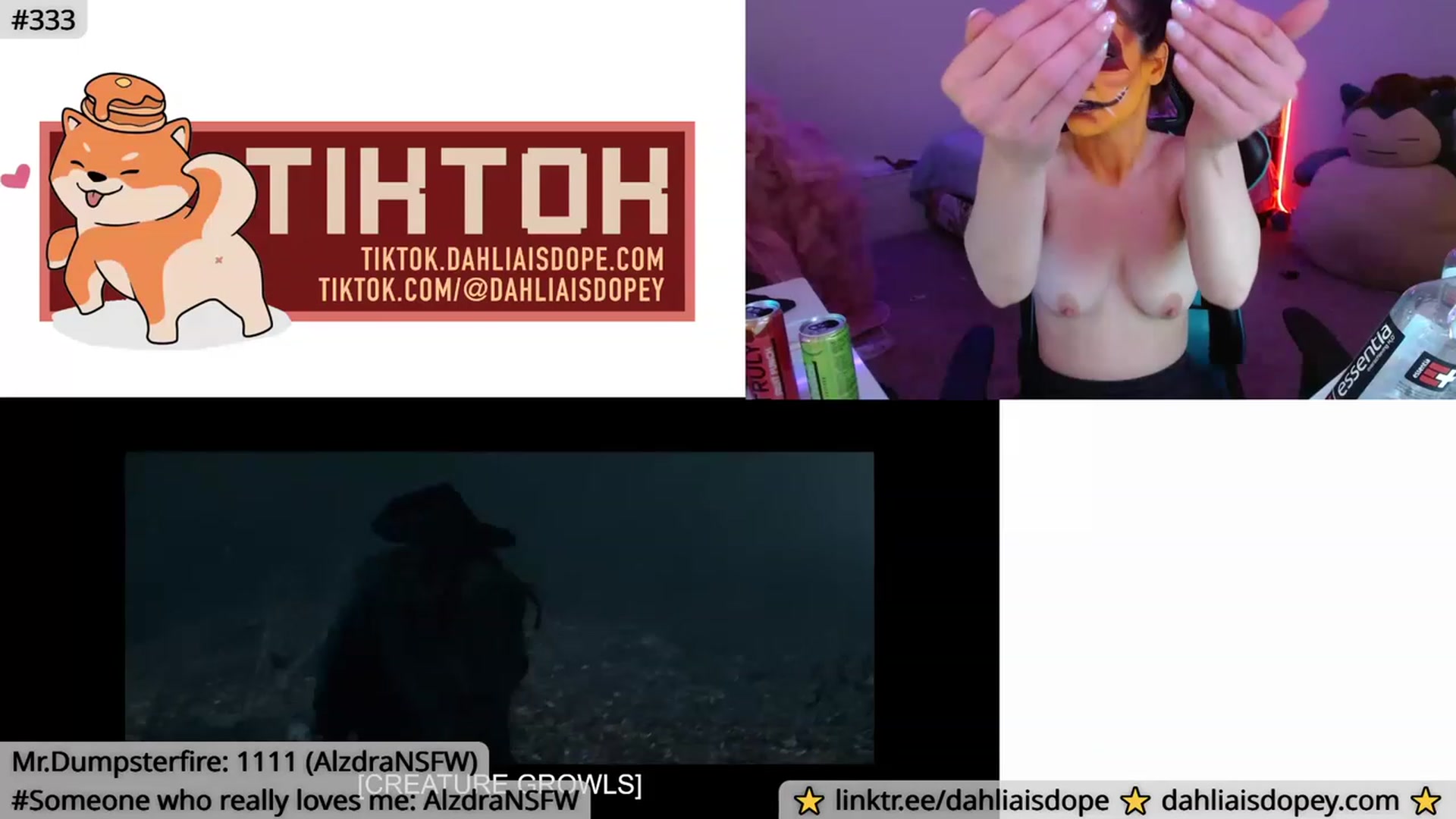 Gallery image thumbnail from DahliaIsDopey's myfreecams stream on, 01/21/2023, 06:23 image 4 of 20