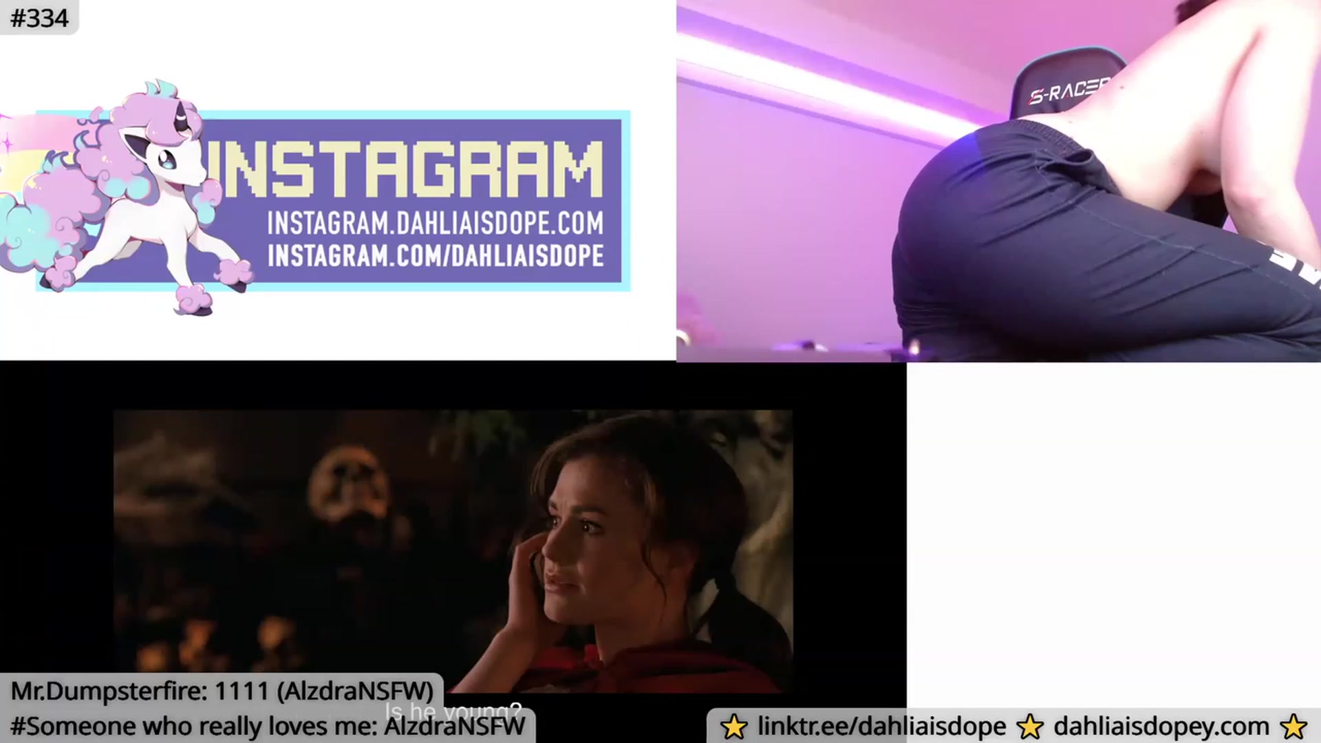 Gallery image thumbnail from DahliaIsDopey's myfreecams stream on, 01/21/2023, 06:23 image 2 of 20