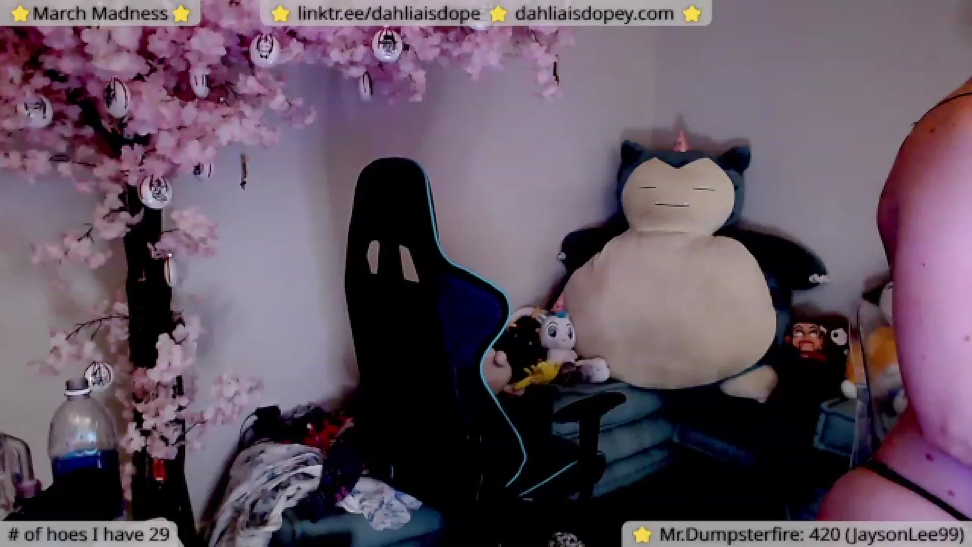 Gallery image thumbnail from DahliaIsDopey's myfreecams stream on, 03/21/2023, 03:42 image 16 of 20