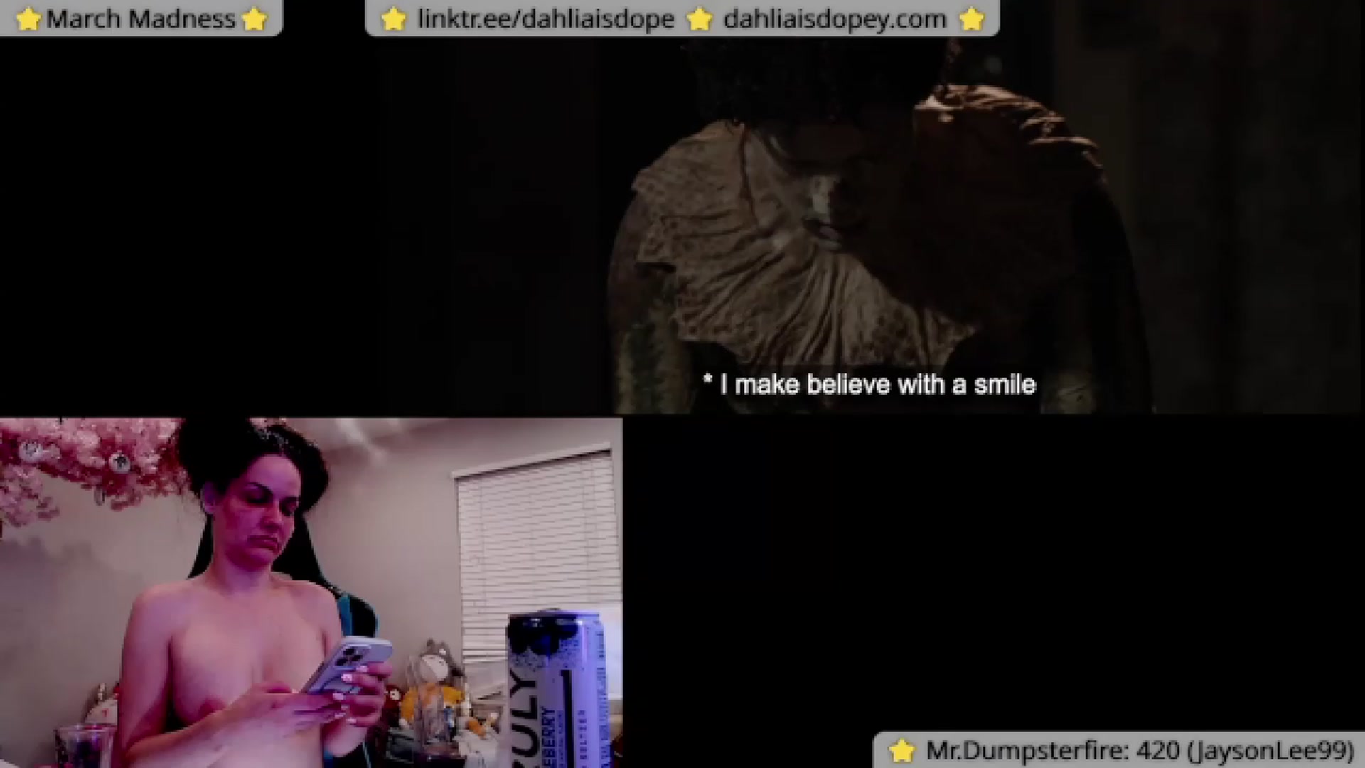 Gallery image thumbnail from DahliaIsDopey's myfreecams stream on, 03/21/2023, 05:22 image 7 of 20