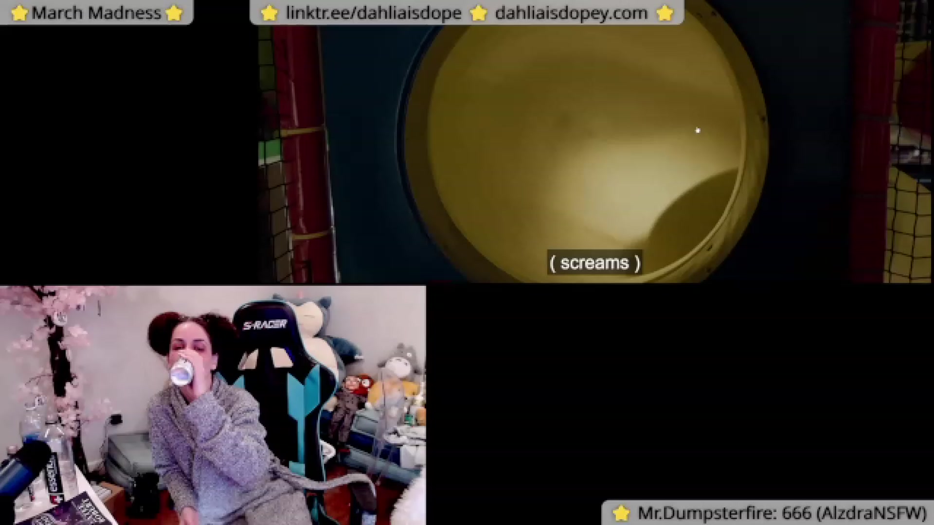 Gallery image thumbnail from DahliaIsDopey's myfreecams stream on, 03/21/2023, 05:22 image 15 of 20