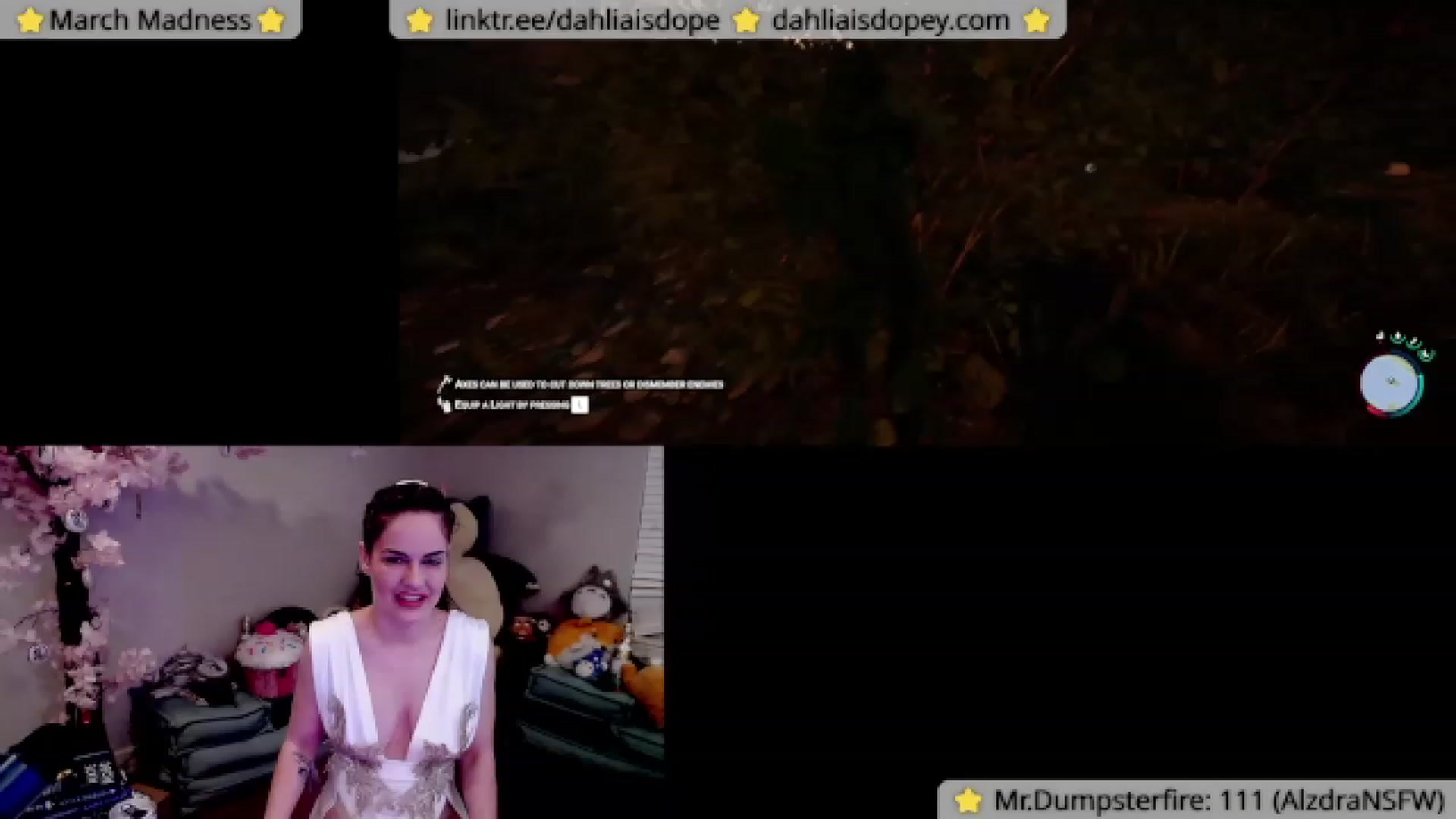 Gallery image thumbnail from DahliaIsDopey's myfreecams stream on, 03/25/2023, 04:54 image 3 of 20