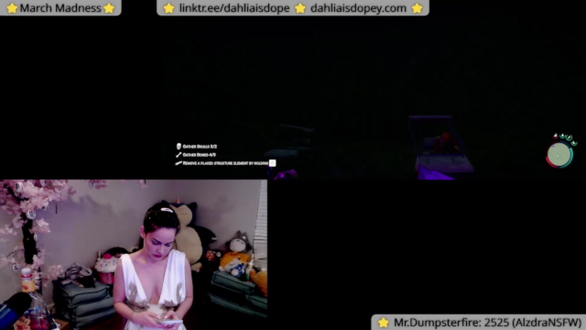 Gallery image thumbnail from DahliaIsDopey's myfreecams stream on, 03/25/2023, 05:54 image 16 of 20