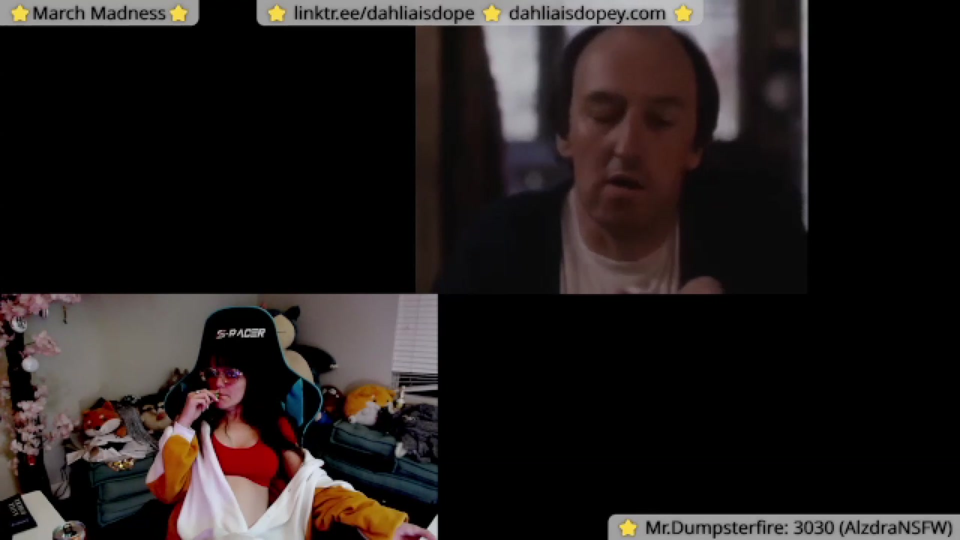 Gallery image thumbnail from DahliaIsDopey's myfreecams stream on, 04/24/2023, 05:13 image 19 of 20